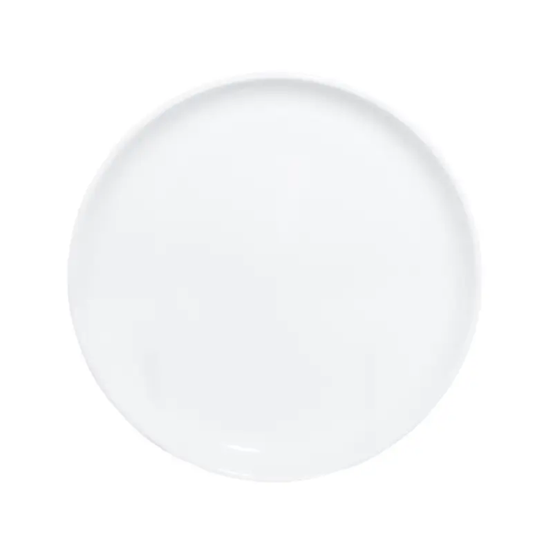 Dessert plate, 20 cm, porcelain P, white, Silence