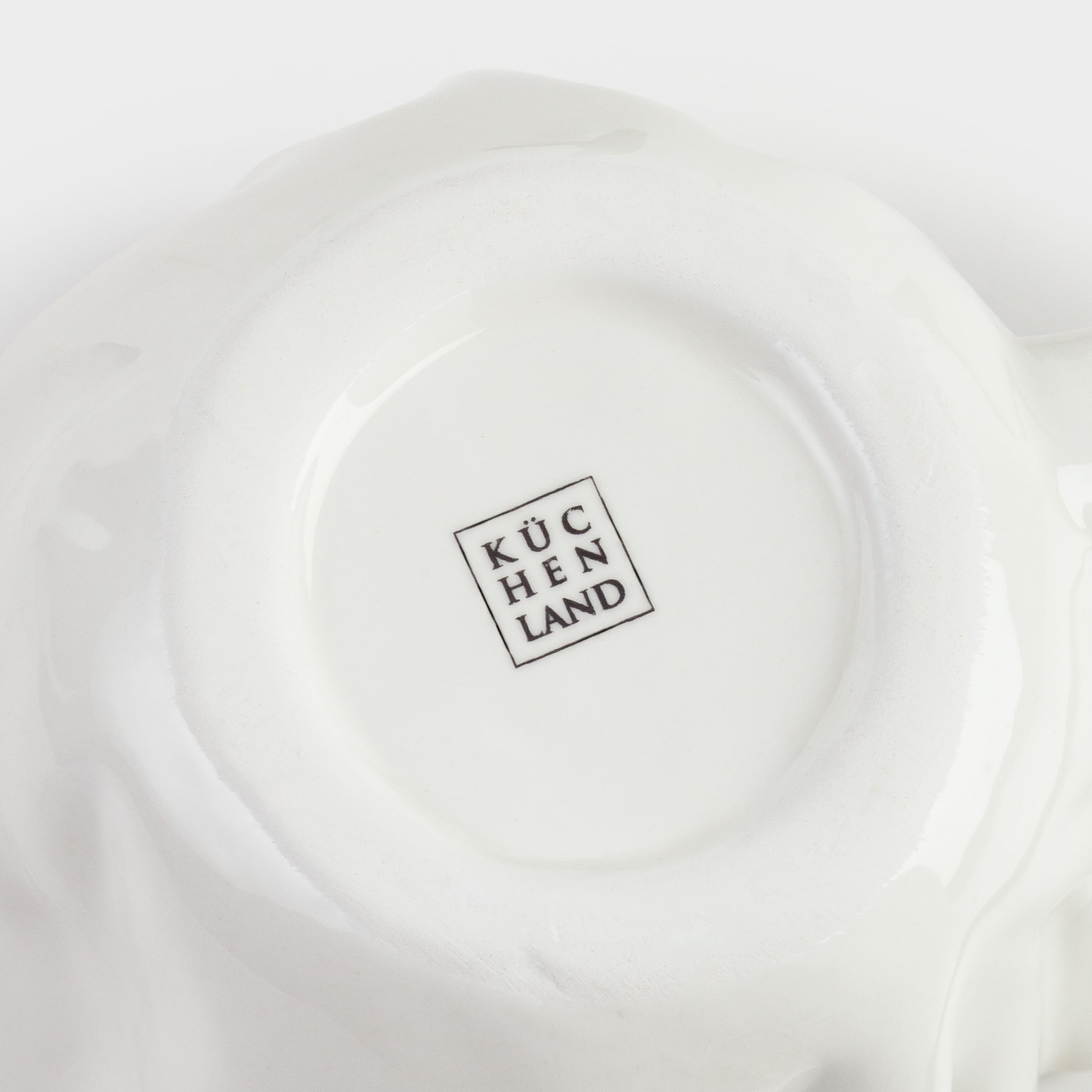 Mug, 400 ml, ceramic, milky, Crumpled effect, Crumple