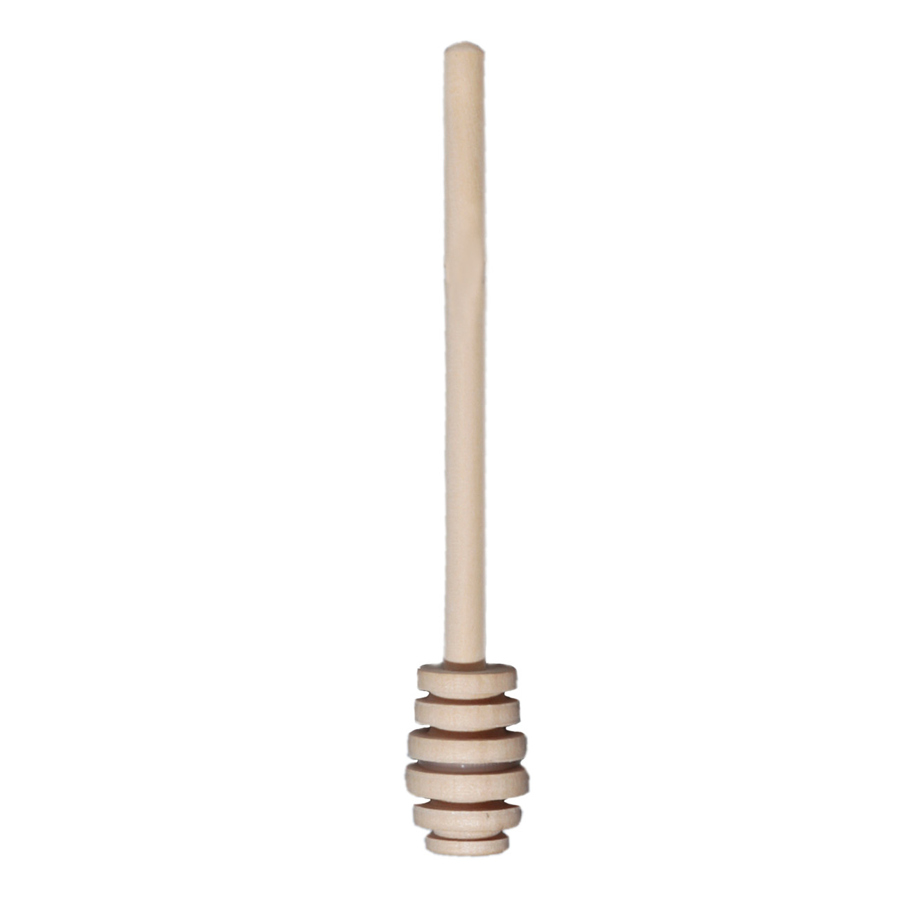 Spoon-spindle for honey, 15 cm, wood, Honey, image-0
