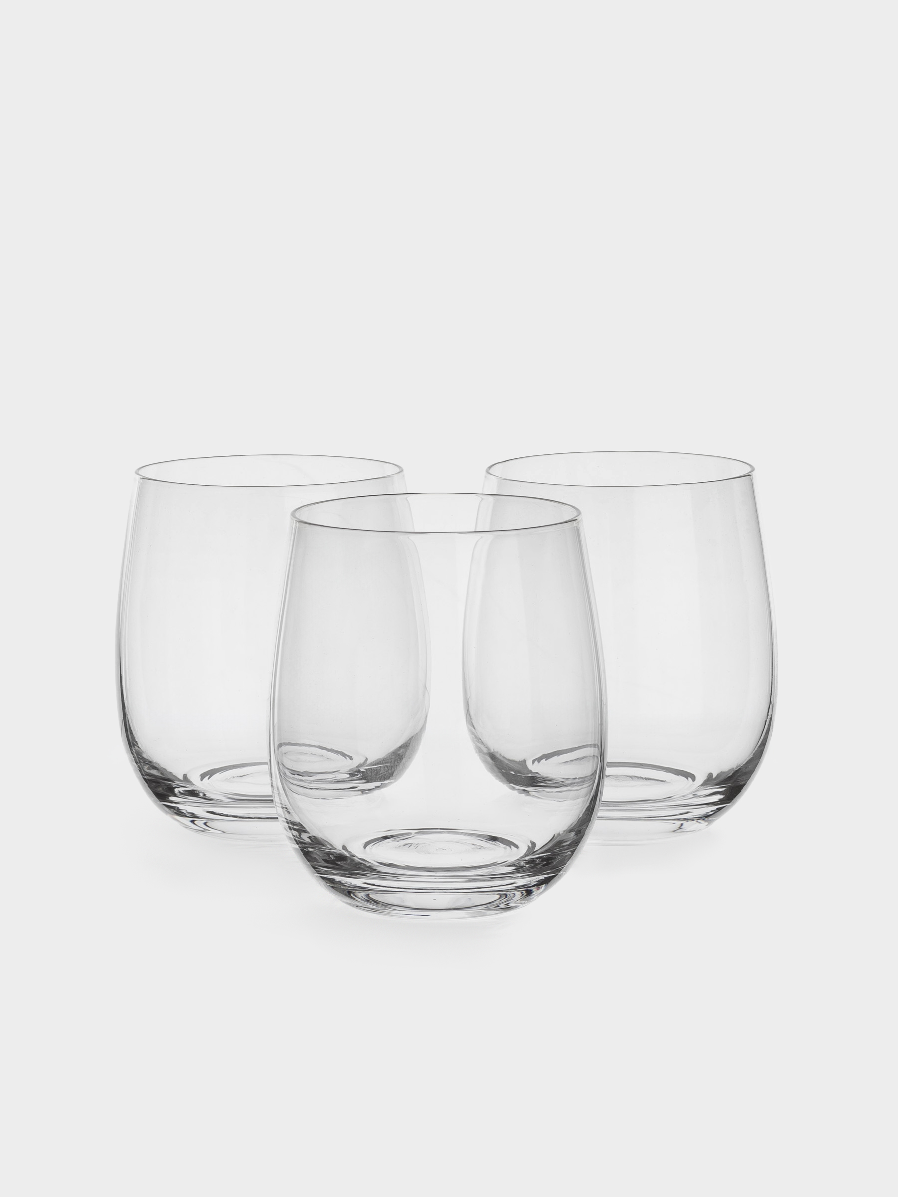 Whiskey glass, 10 cm, 360 ml, 6 pcs, glass, Palermo, image-1