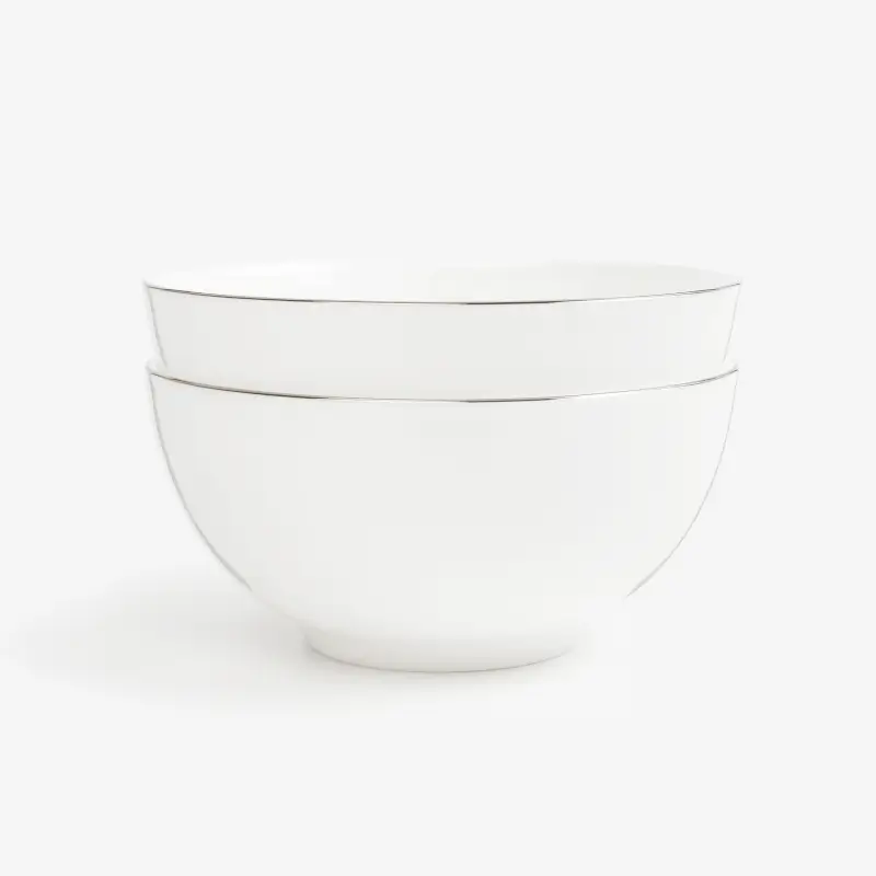 Salad bowl, 16x7 cm, 800 ml, 2 pcs, porcelain F, Antarctica ,image-0