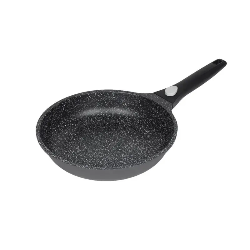 Frying pan, 20 cm, removable handle, coated, aluminum, Solution 2