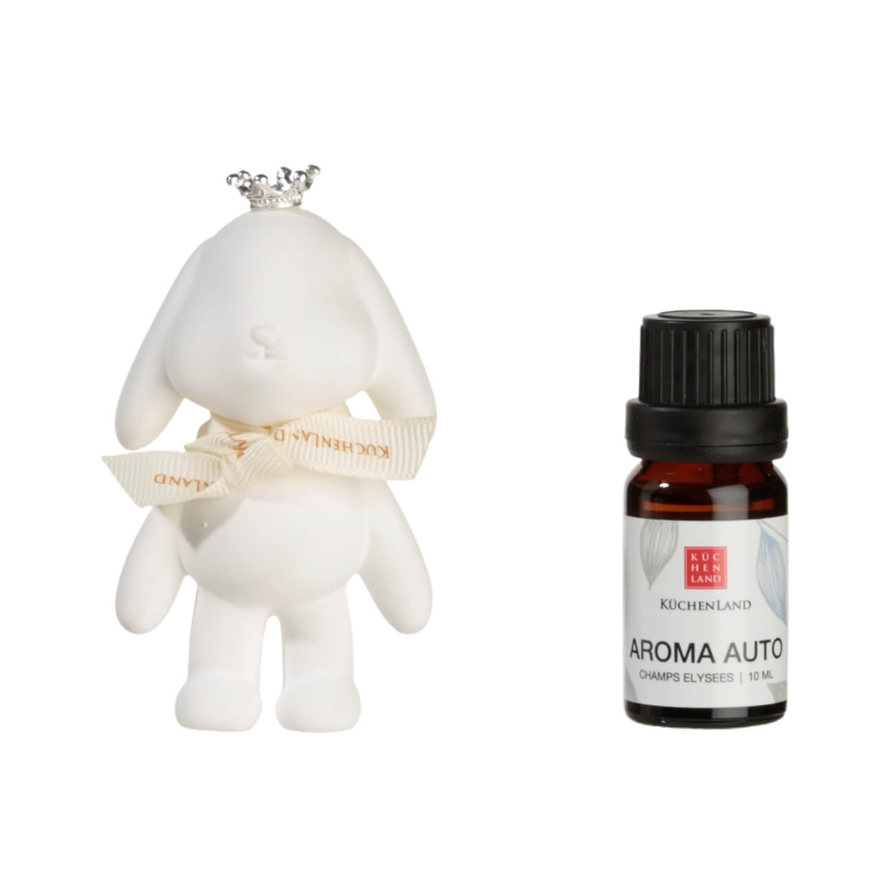 Aroma kit for cars, on the deflector, clay, Champs Elysees, Rabbit, Auto
