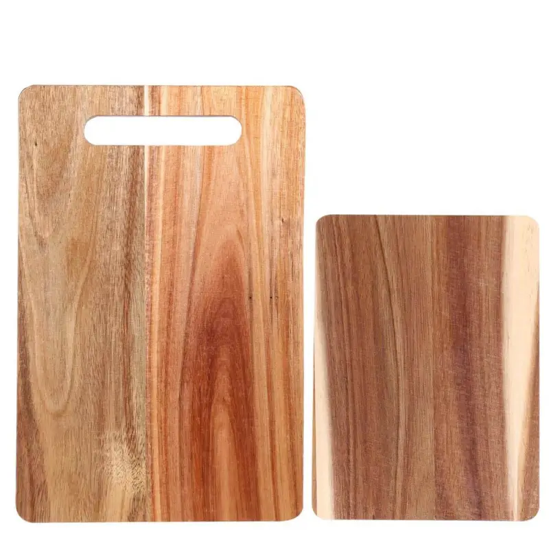 Cutting boards set, 20/30 cm, 2 pcs, rectangular, wood, Noble tree