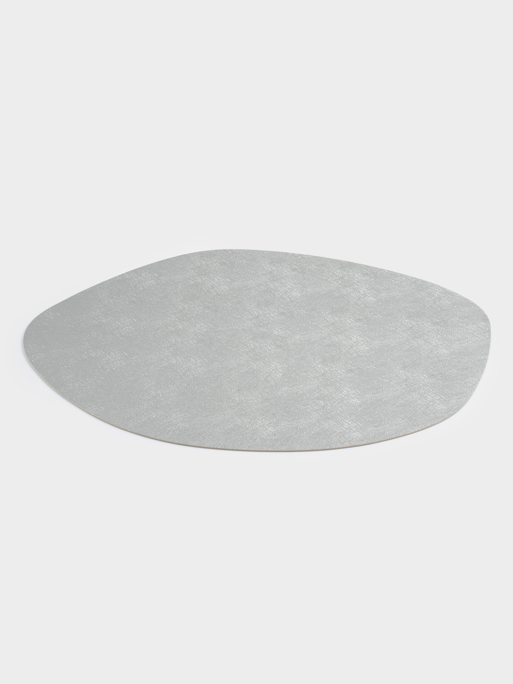 Napkin for appliances, 31x43 cm, double-sided, PVC, shaped, silver/gold, Rock, image-1