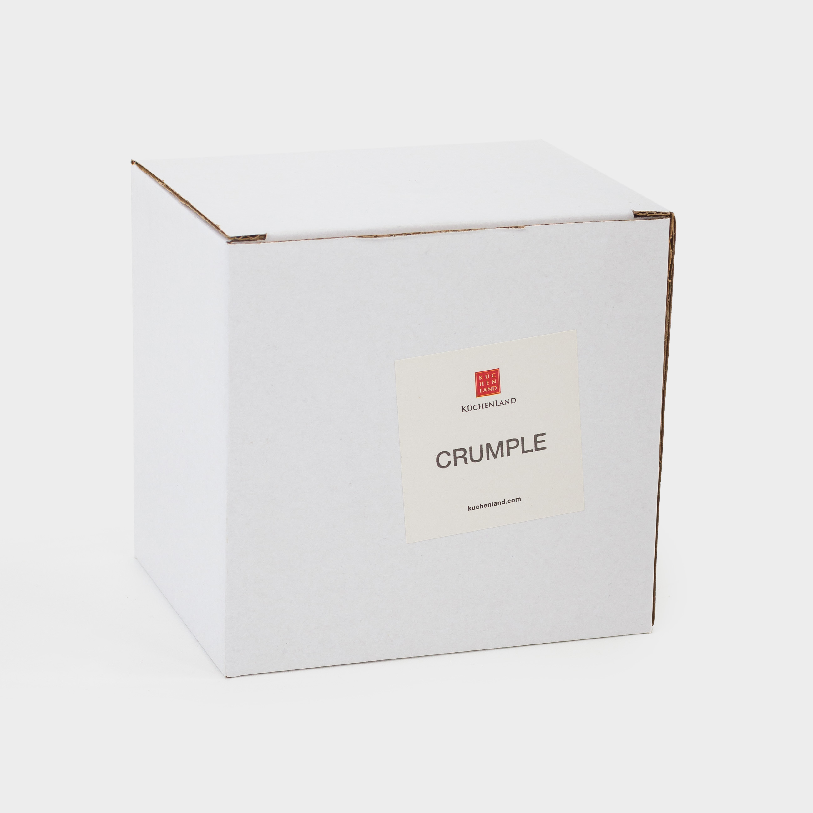 Jewelry box, 11x9 cm, ceramic, milky, Crumpled effect, Crumple