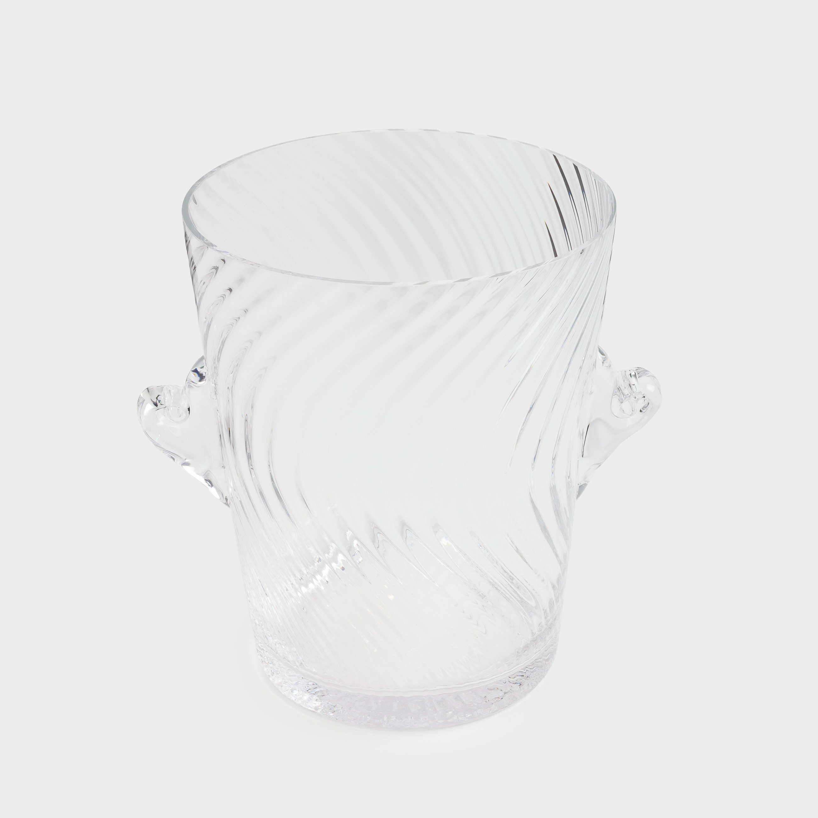 Beverage cooling bucket, 20 cm, with handles, glass, Lombardy R, image-1