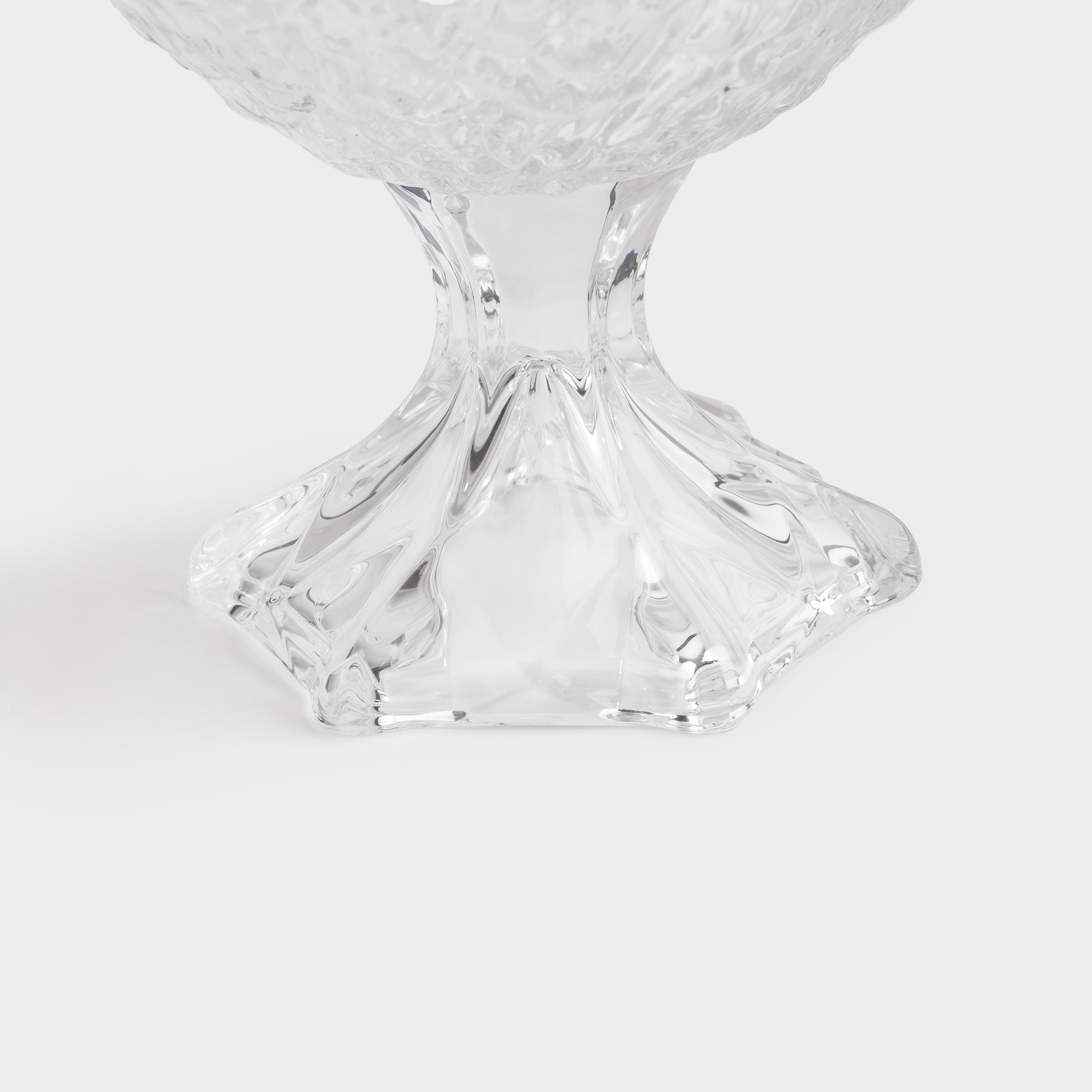 Candy bowl, 18x16 cm, on a leg, glass R, Frozen, image-2