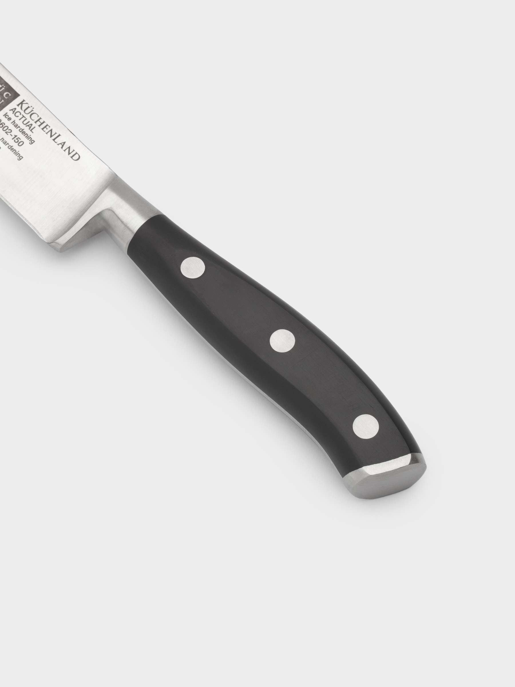 Knife set, 2 pr, steel / plastic, Actual, image-5