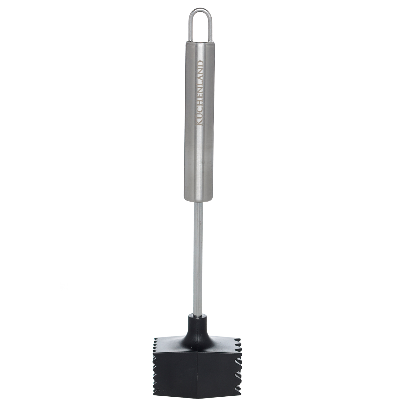 Meat chipping hammer, 25 cm, steel / plastic, black, Spiro, image-0