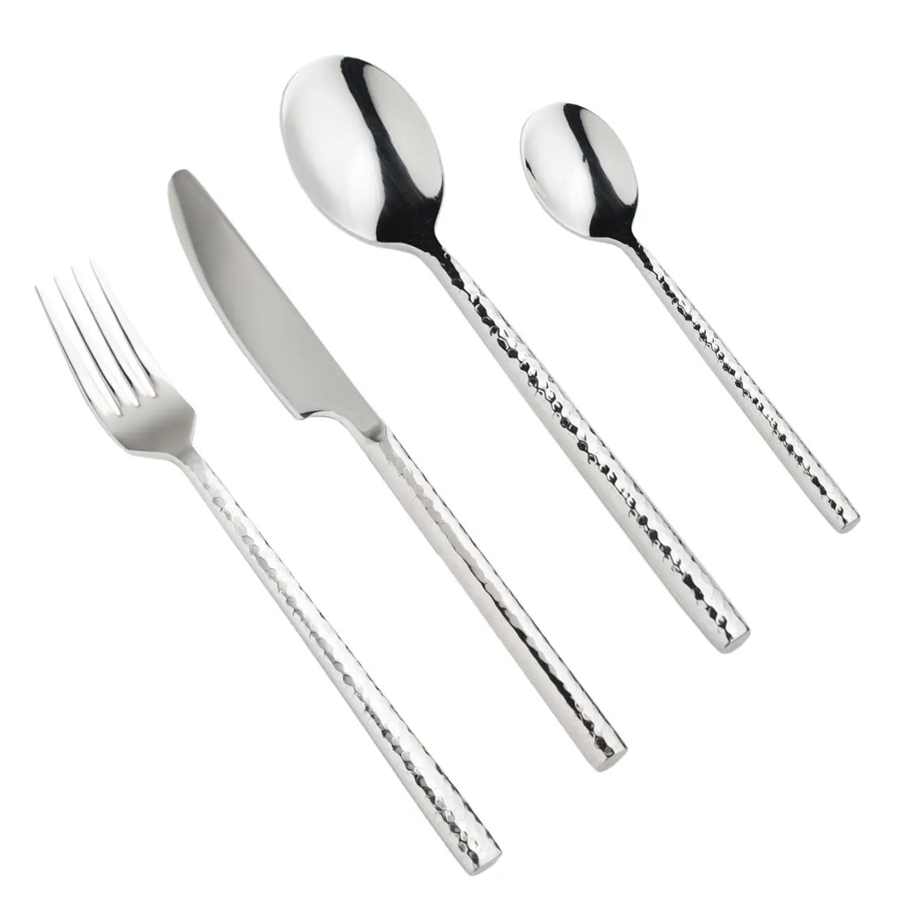 Cutlery, 6 persons, 24 items, steel, Palermo