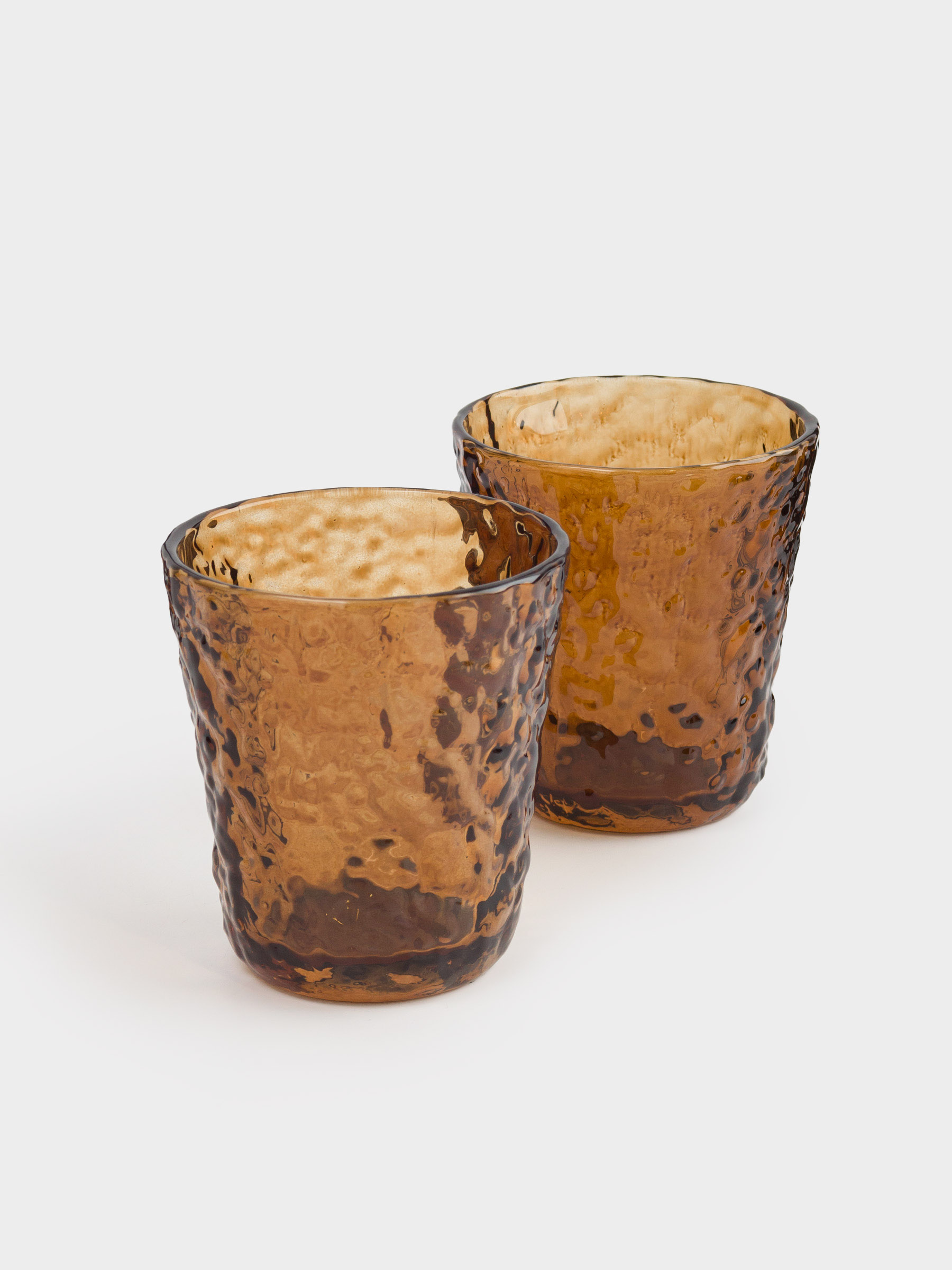 Glass, 10 cm, 250 ml, 2 pcs, glass R, brown, Frozen, image-2