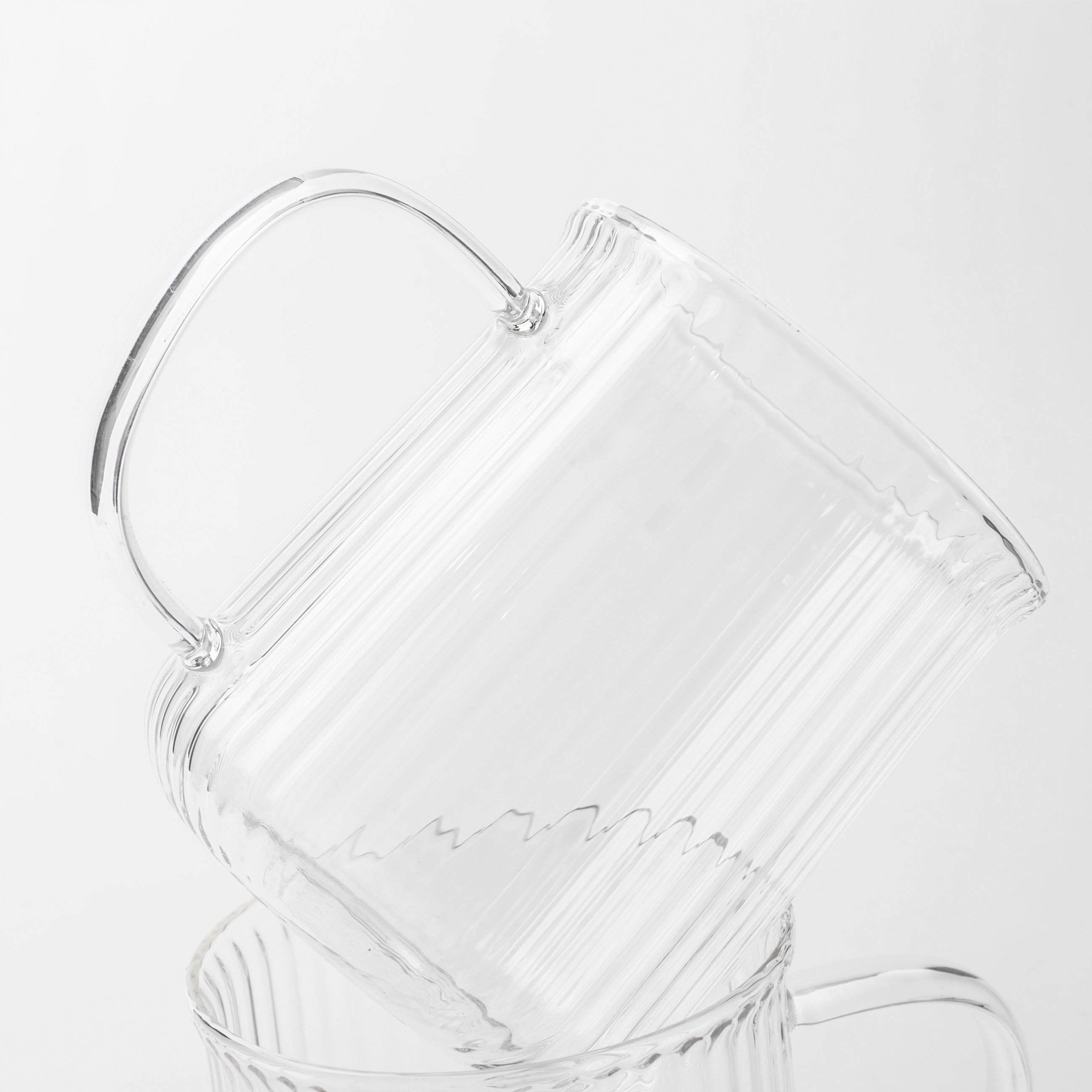 Mug, 430 ml, 2 pcs, glass B, Ribby, image-3