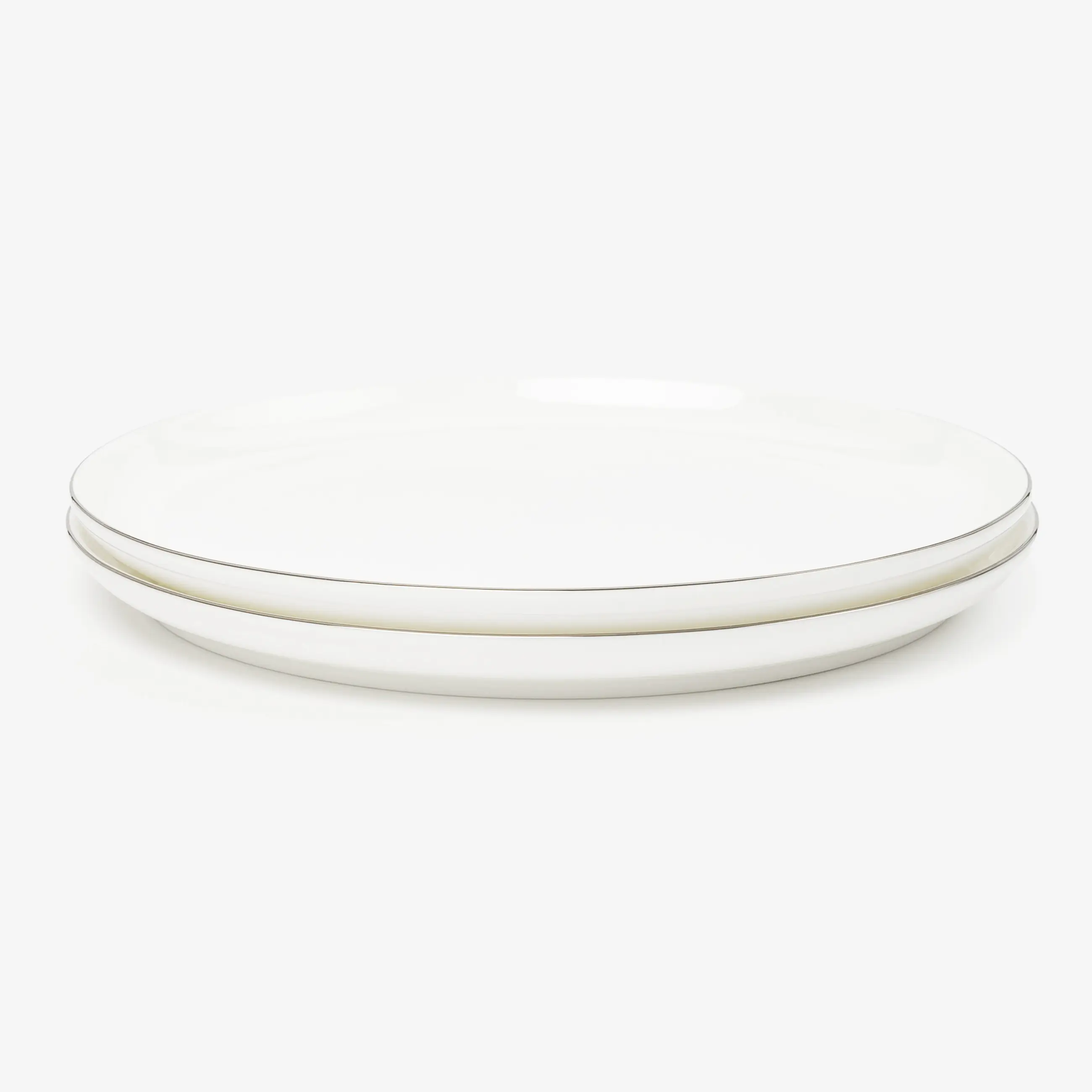 Snack plate, 24 cm, 2 pieces, porcelain F, Antarctica, image-0