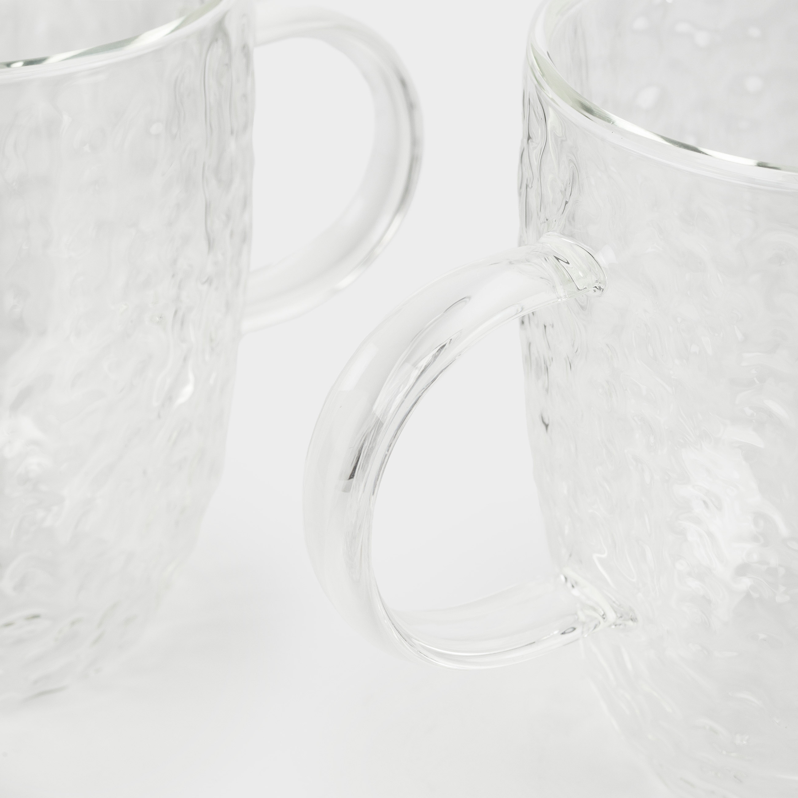 Mug, 400 ml, 2 pcs, glass B, Air ripply, image-3