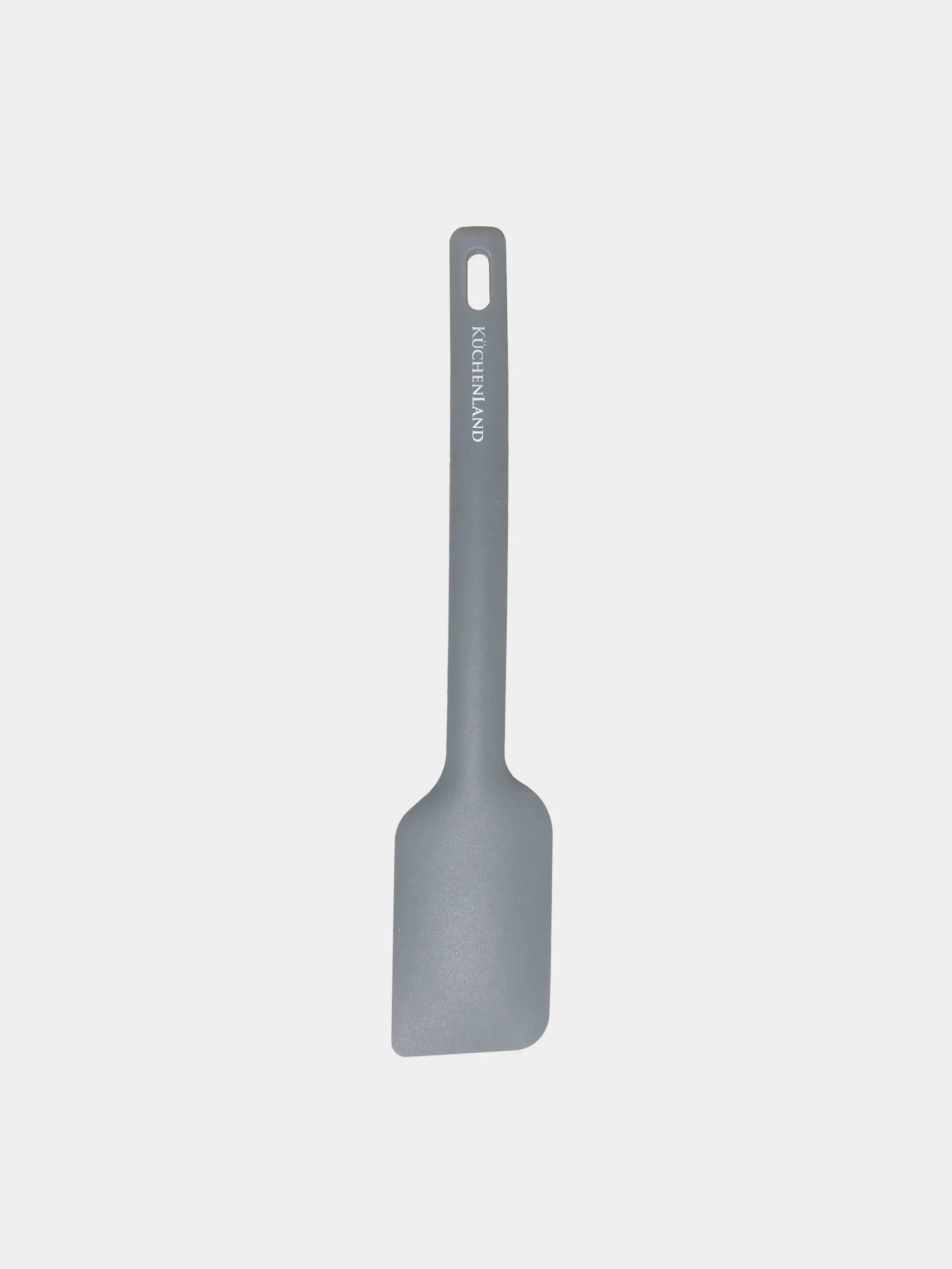 Spatula, 28 cm, silicone, grey, Grey steel, image-0