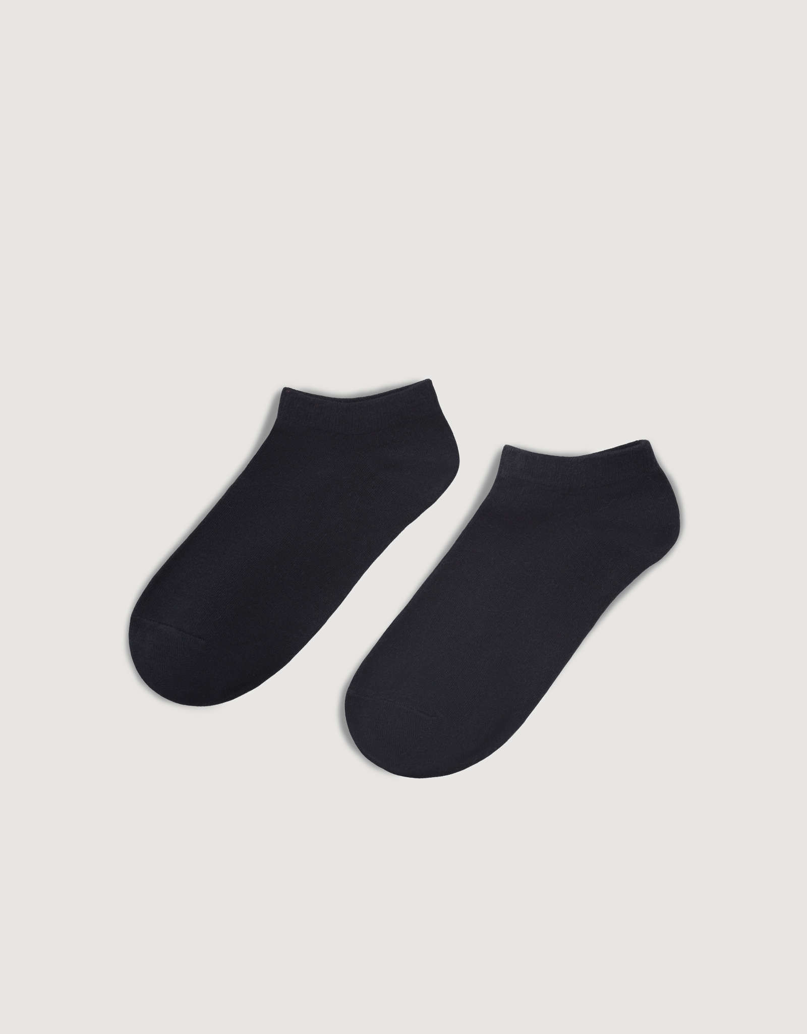 Women's socks, Size 36-38, cotton / polyester, black, Basic