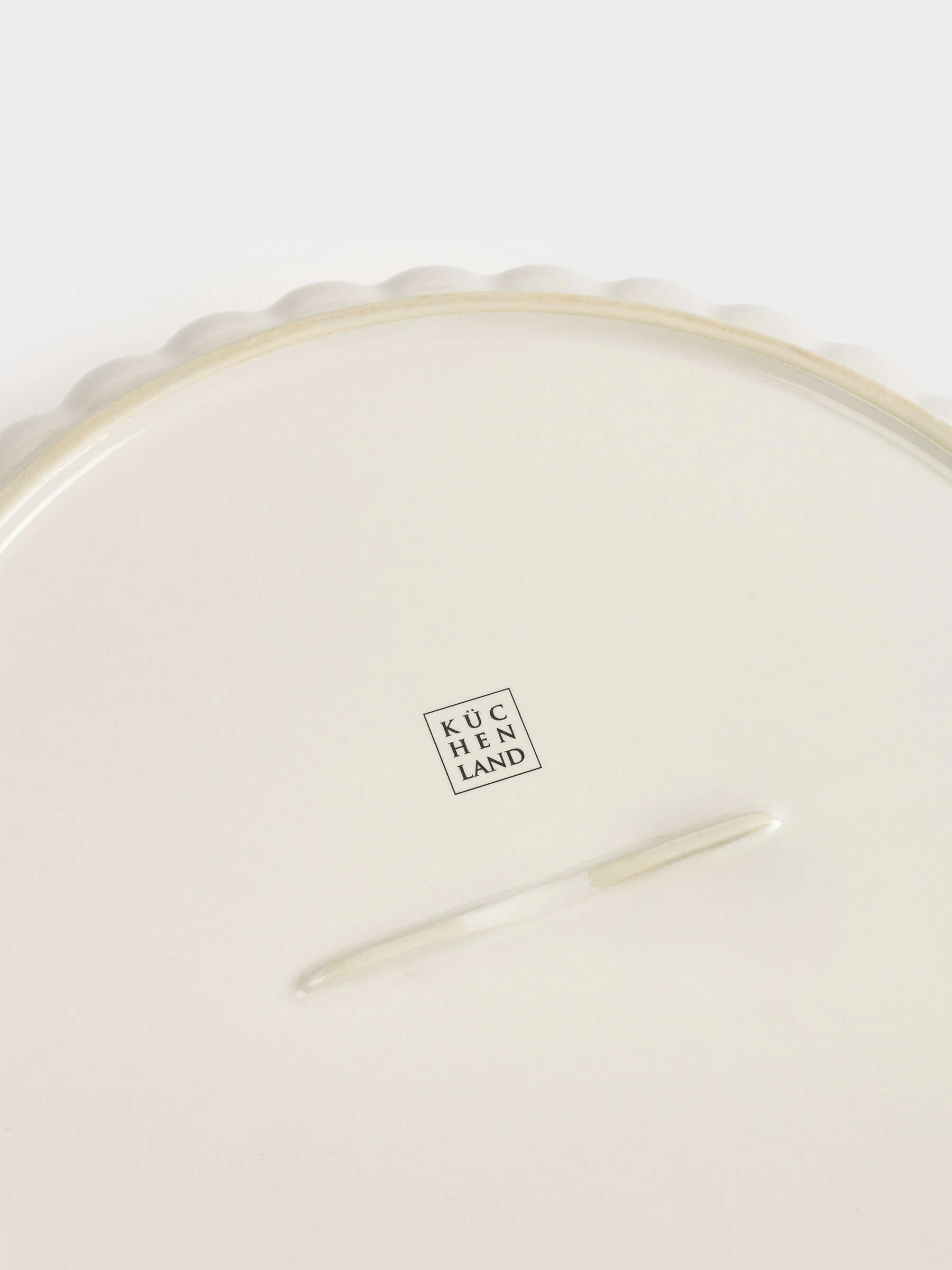 Baking dish, 28 cm, ceramic, round, milk, Cakes ivory, image-8