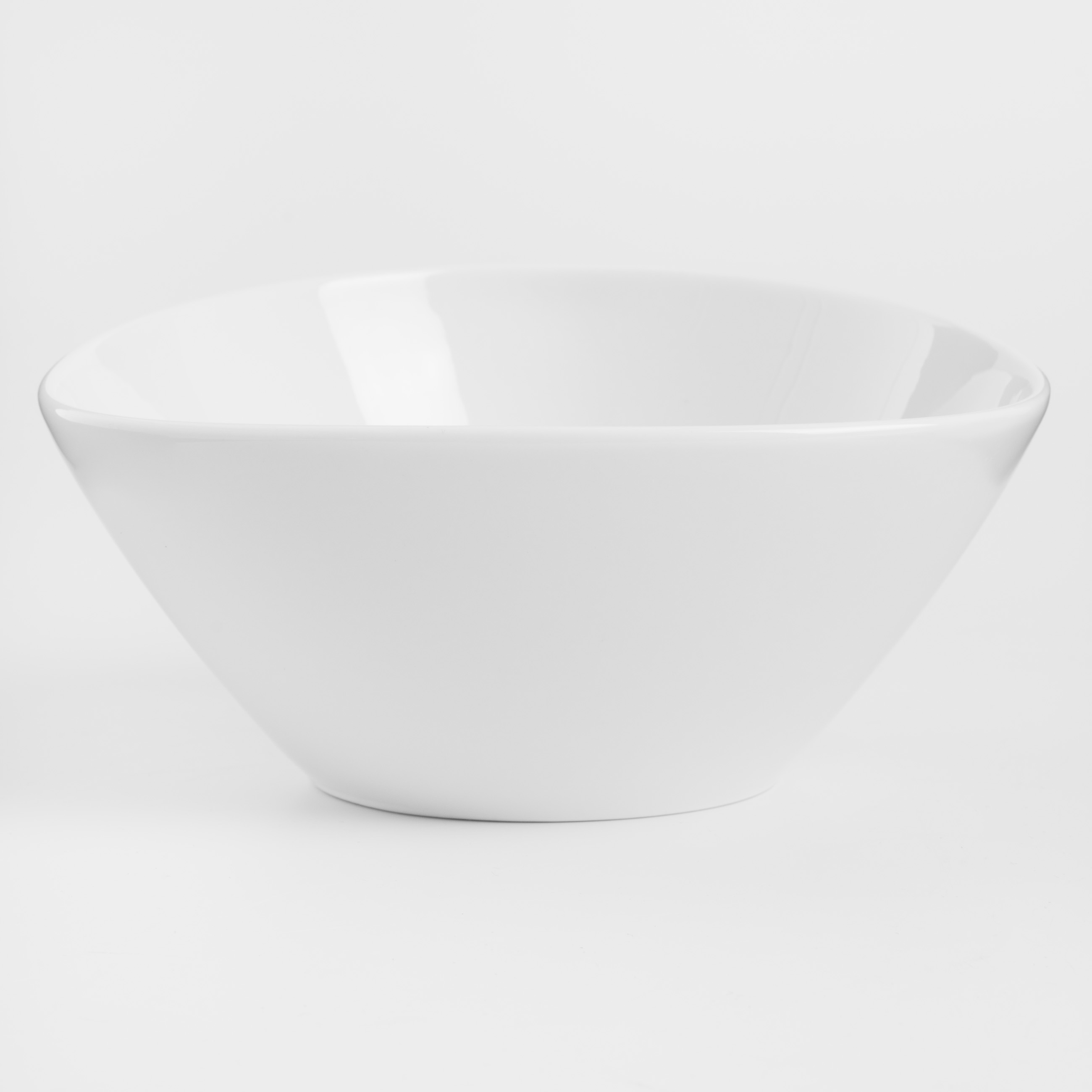 Salad bowl, 16x8 cm, 500 ml, porcelain P, white, Synergy, image-0