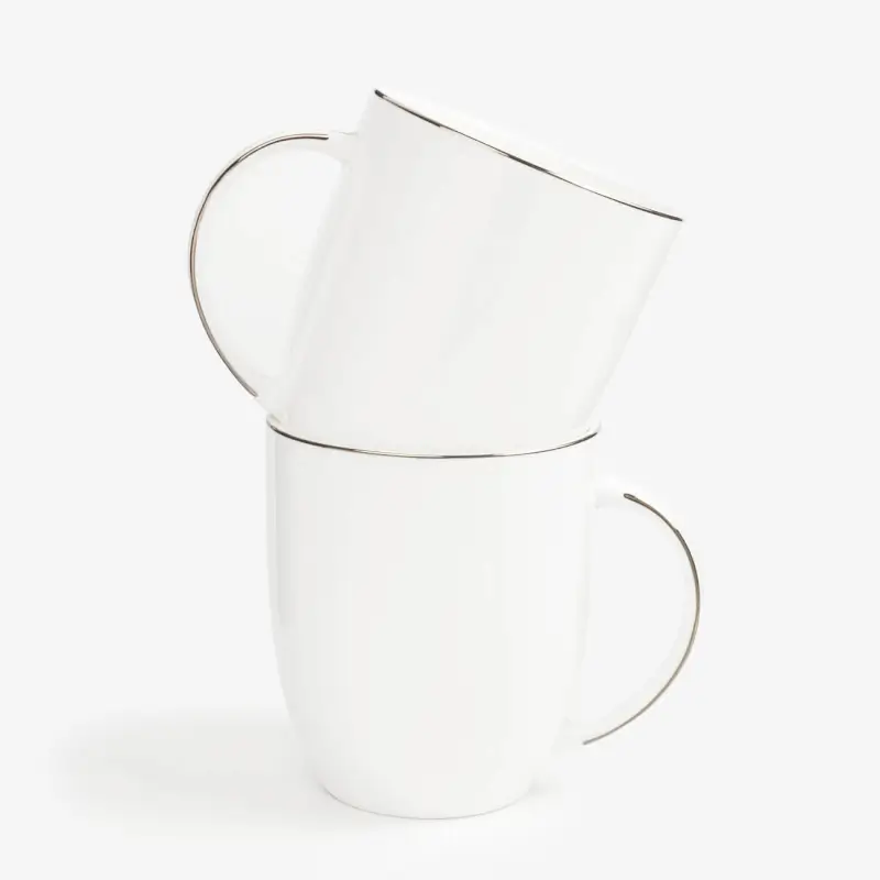 Mug, 400 ml, 2 pcs, porcelain F, Antarctica