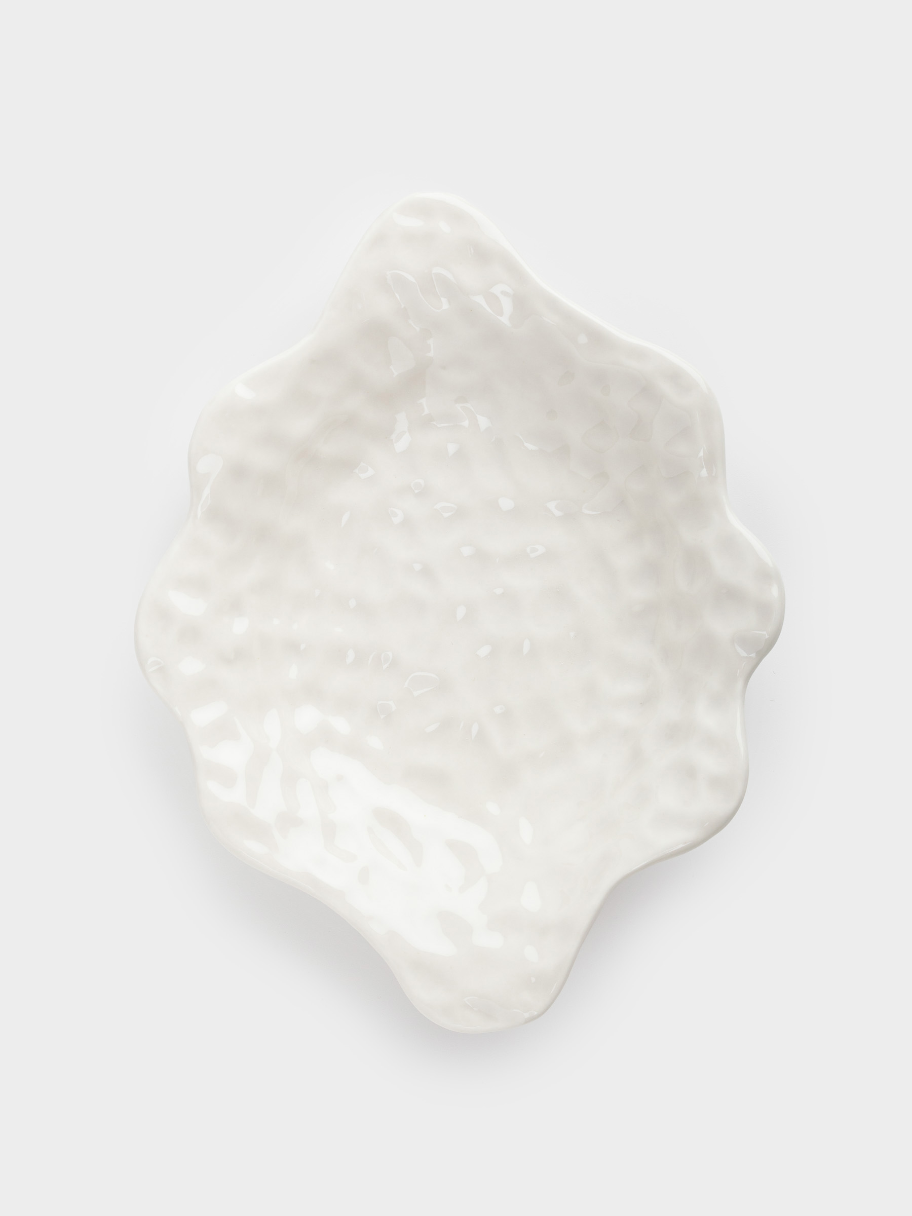 Tea pair, 1 person, 2 itemsr, 350 ml, porcelain P, white, Crumpled effect, Crumple, image-3