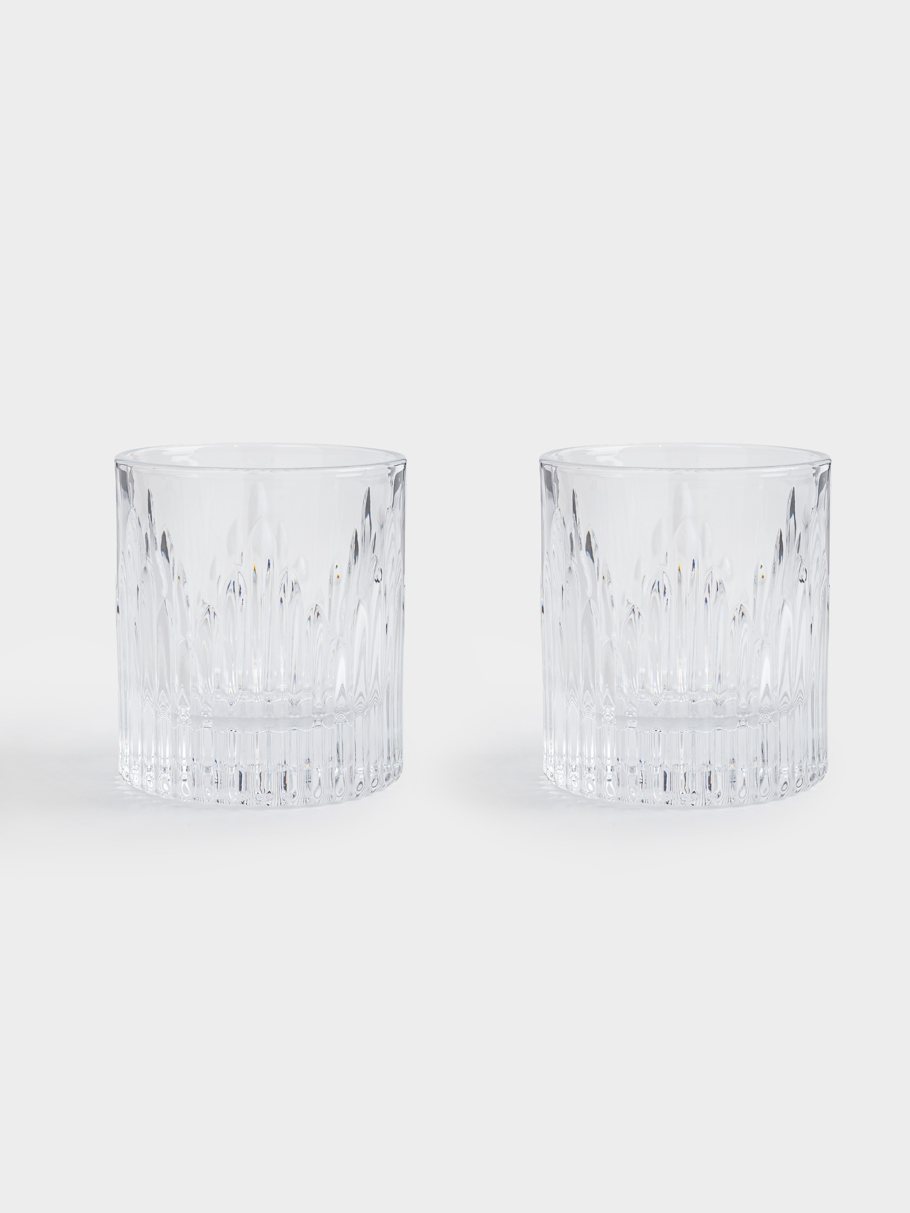 Drinking glass, 9 cm, 260 ml, 2 pcs, glass R, Harbor, image-0