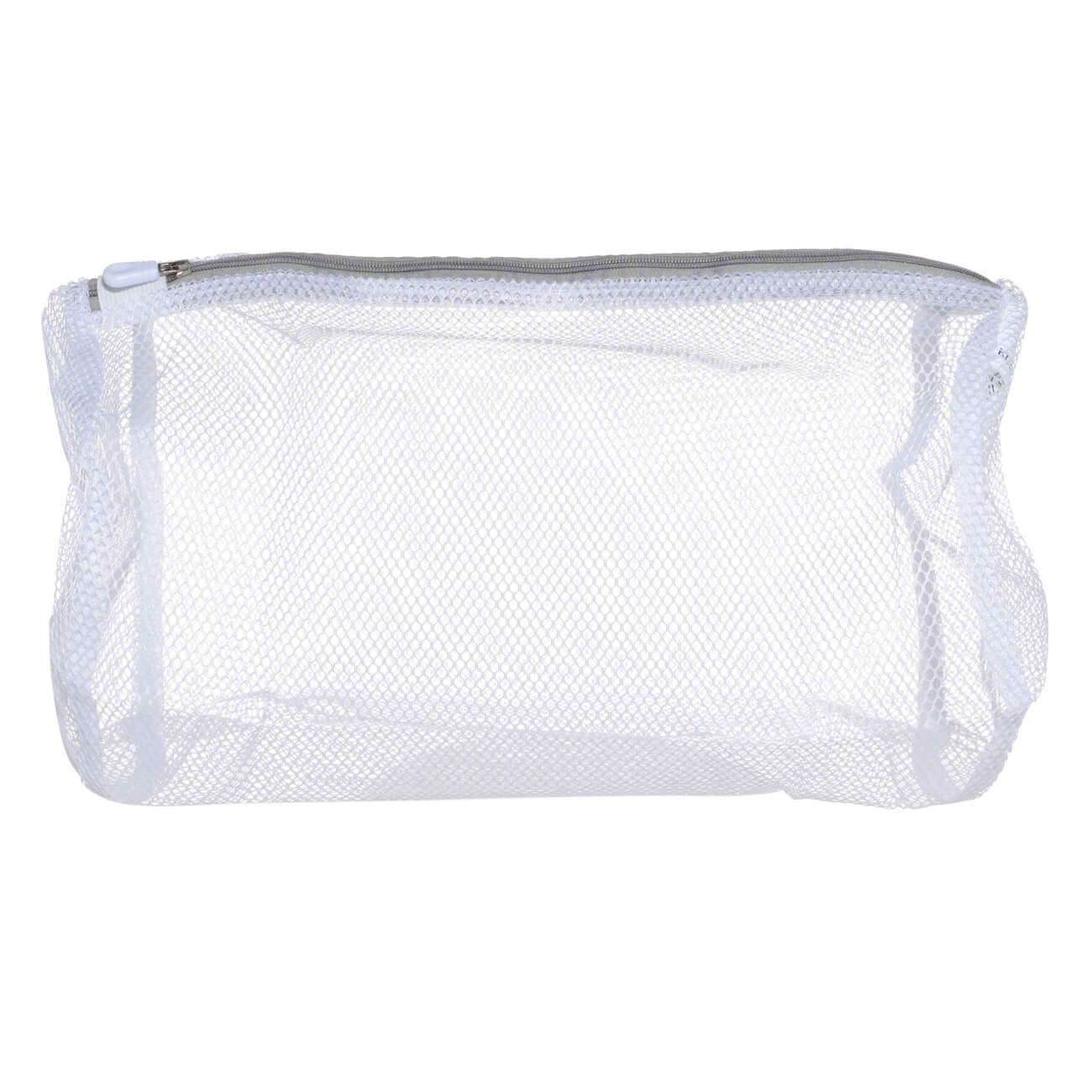Laundry bag for socks and tights, 22x33 cm, polyester, white-gray, Safety