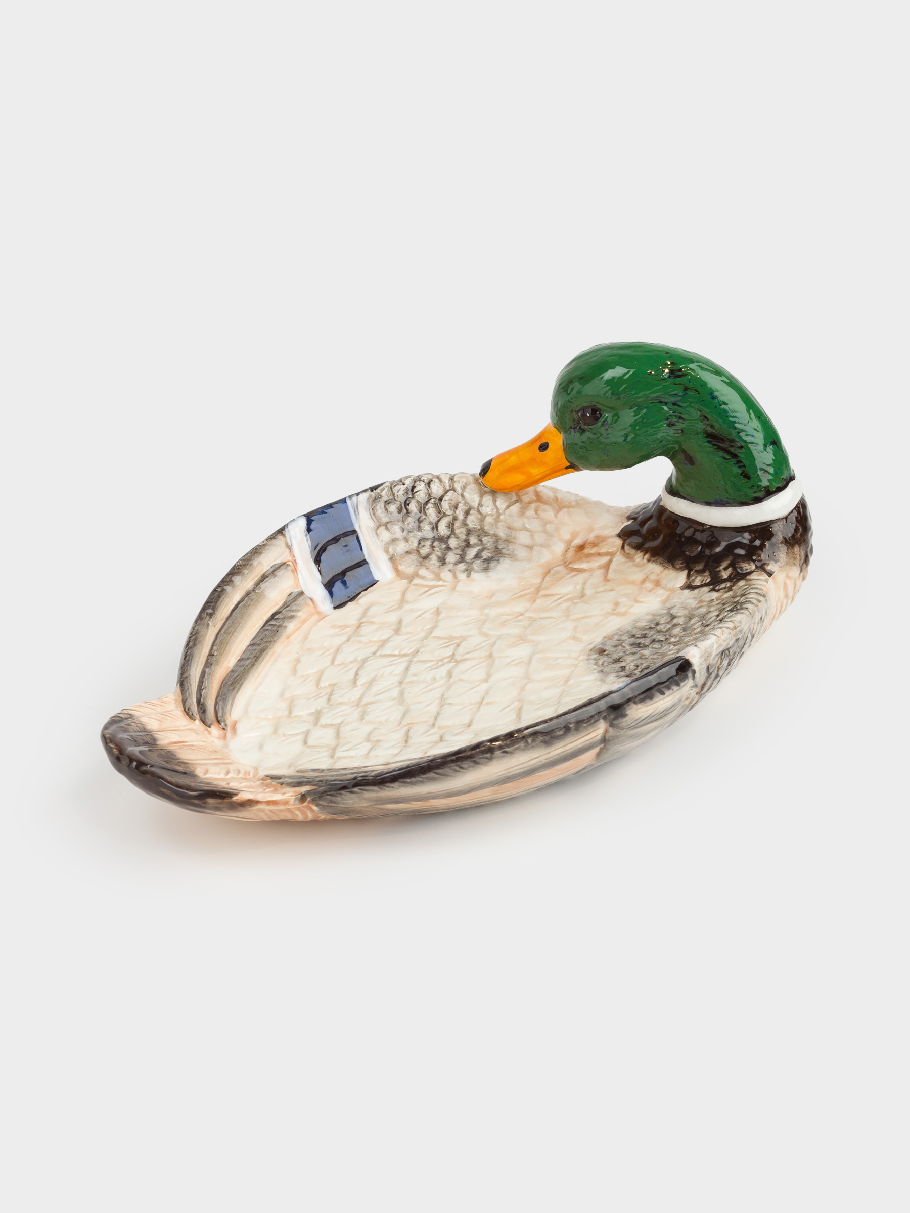 Dish, 30x19 cm, ceramic, Drake, Duck, image-0