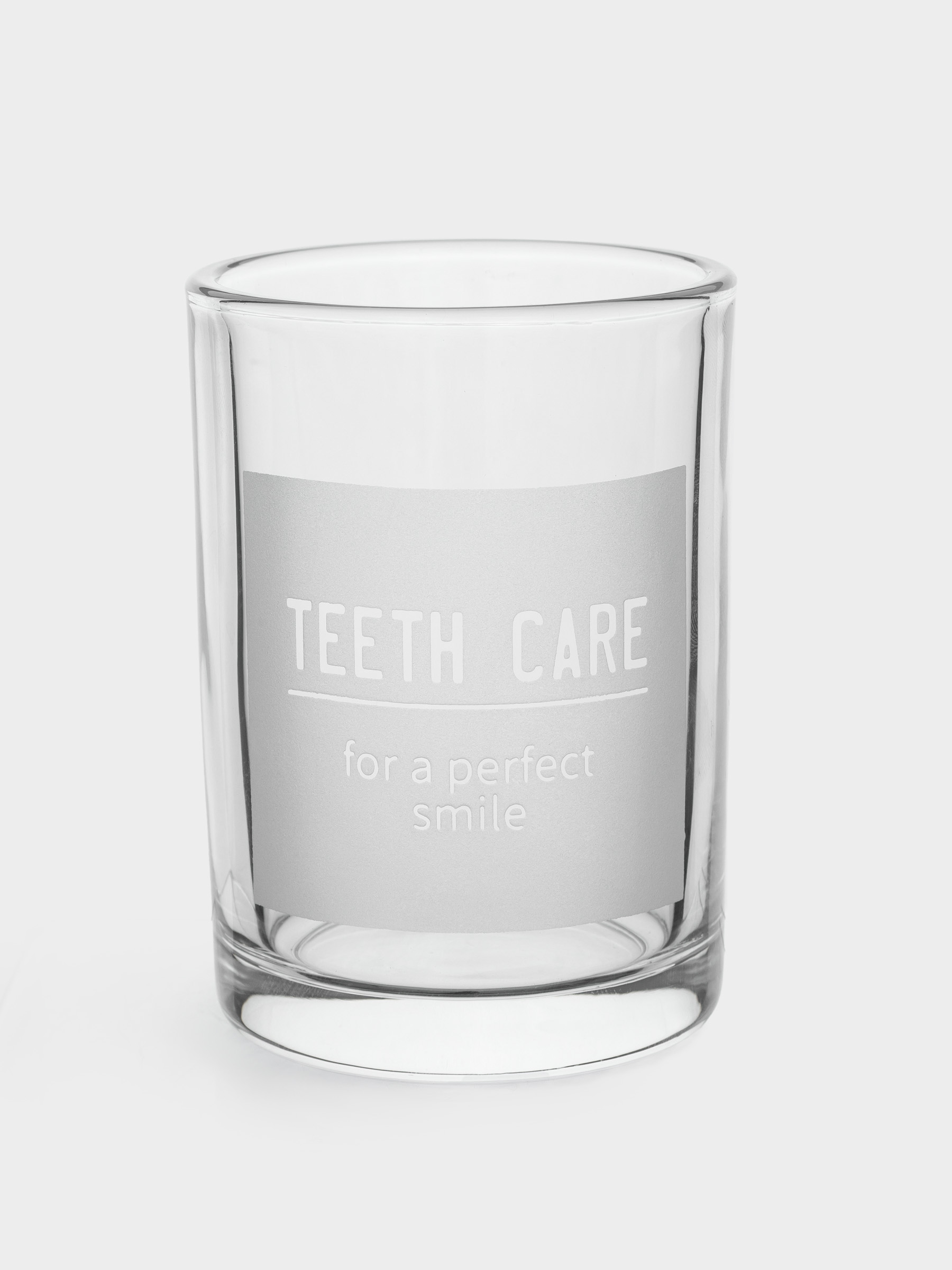 Bathroom tumbler, 11 cm, glass, Lunt, image-0