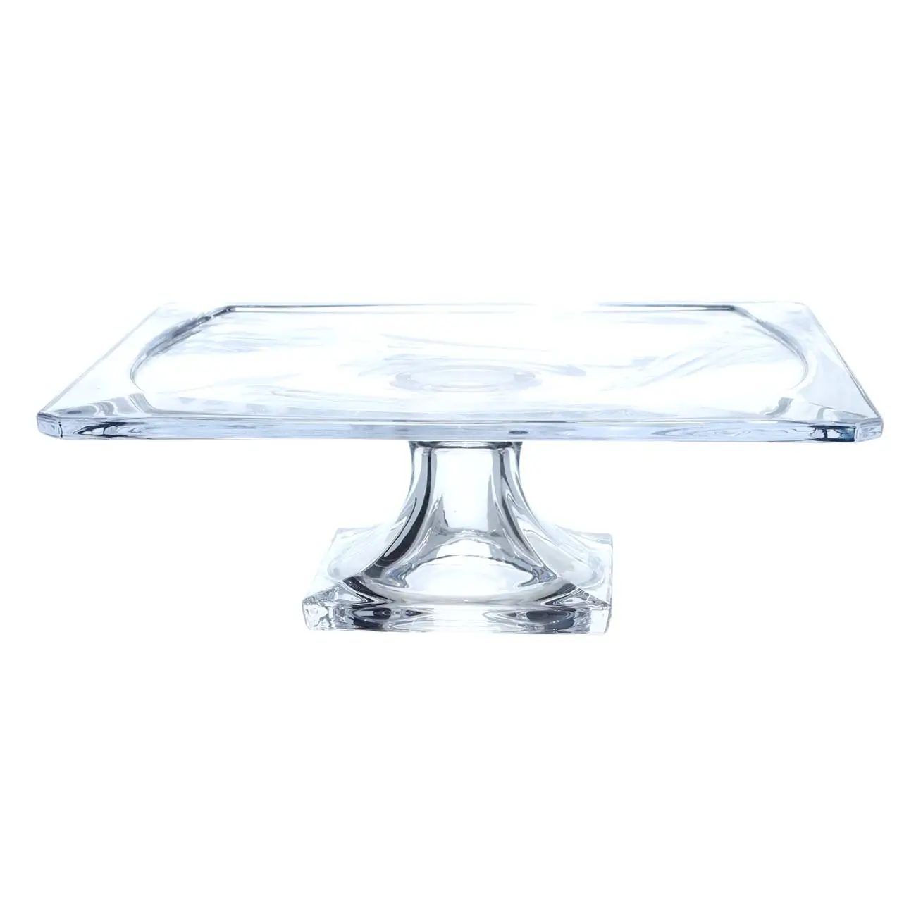 Dish on a leg, 29x10 cm, glass, Tulip light, image-0