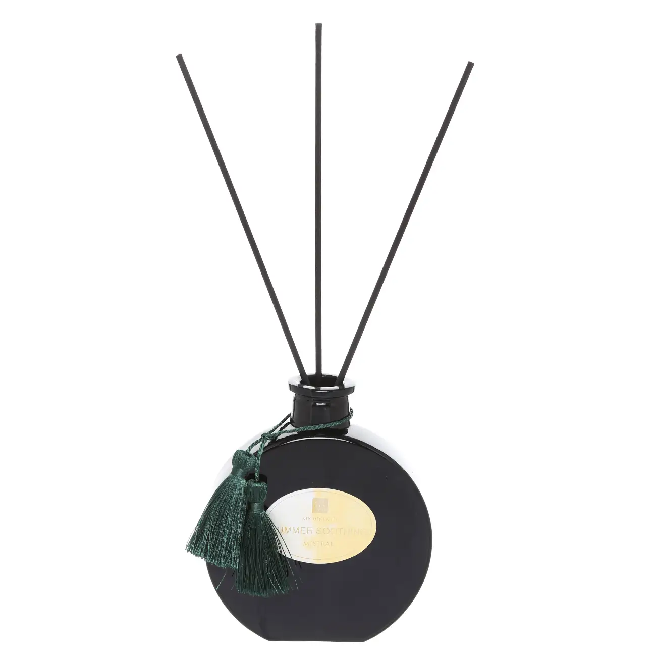 Aroma diffuser, 200 ml, with brush, Green, Summer Soothing, Mistral, image-0