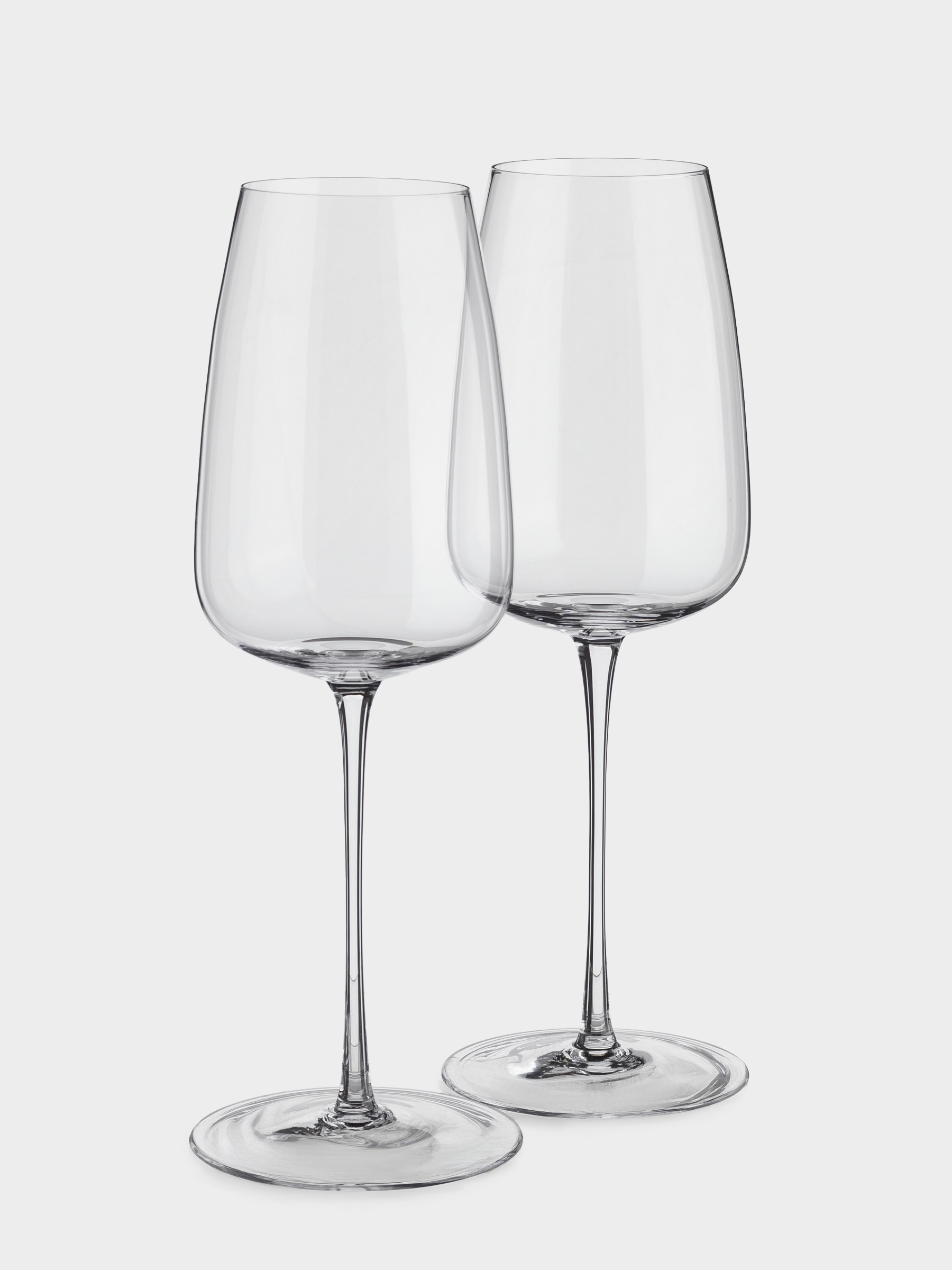 Wine glass, 570 ml, 2 pcs, crystal glass, Sondrio, image-1