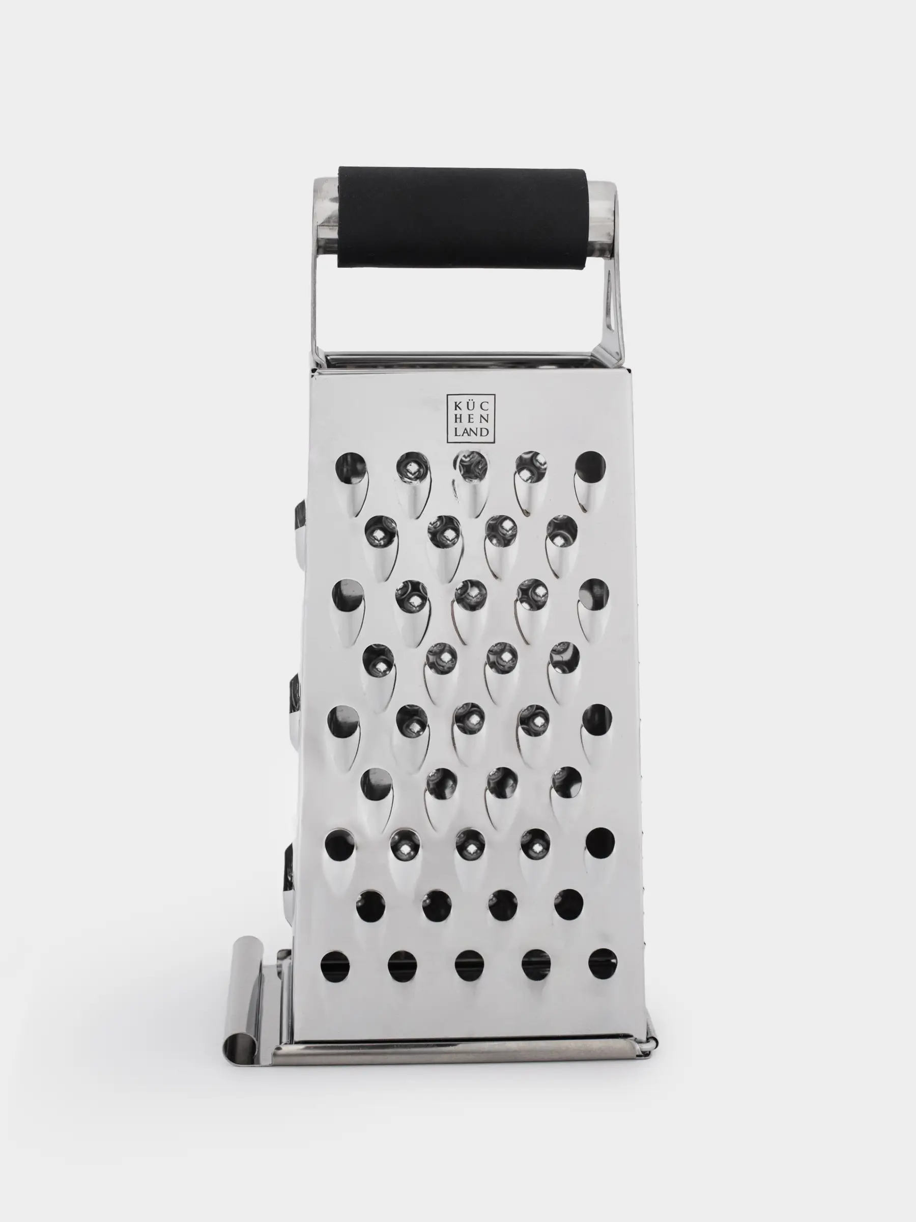 Grater, 24 cm, four-sided, black, Kitchen tools, image-0