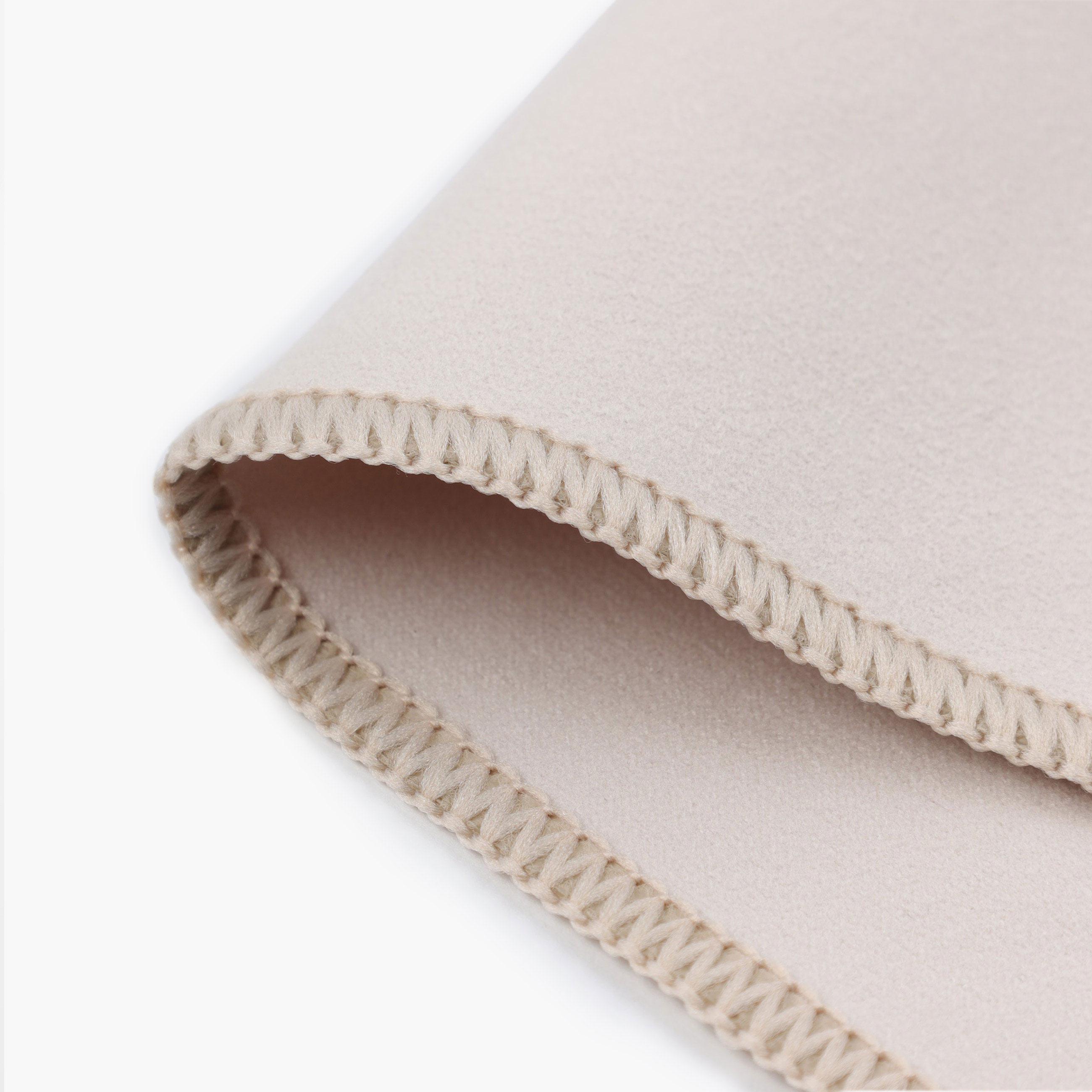 Cloth for furniture and equipment, 35x35 cm, microfiber, Suede, beige-pink, Clean