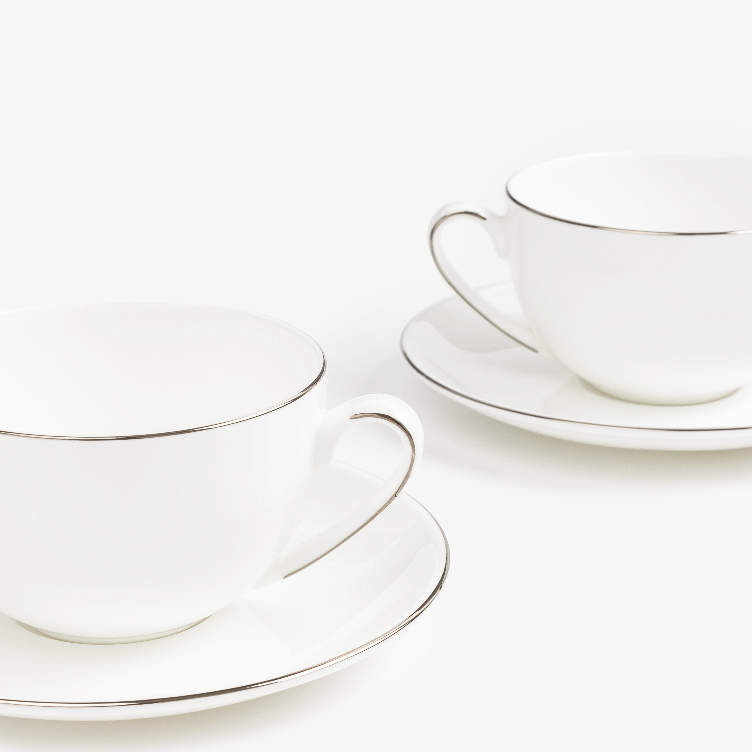 Tea pair, 2 pers, 4 pr, 250 ml, porcelain F, Antarctica