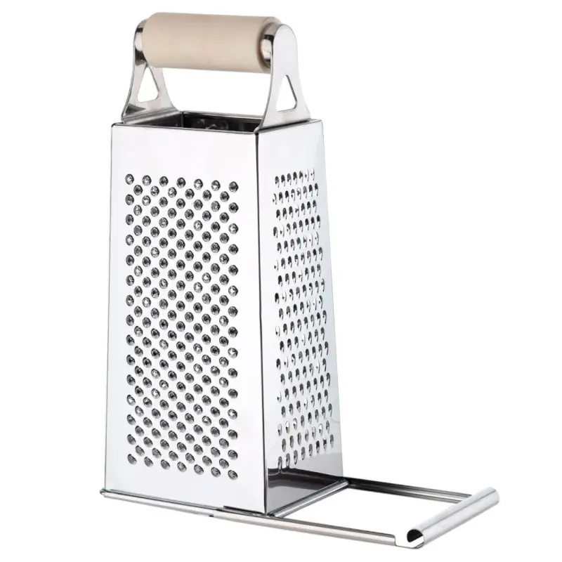 Grater, 24 cm, four-sided, beige, Soft