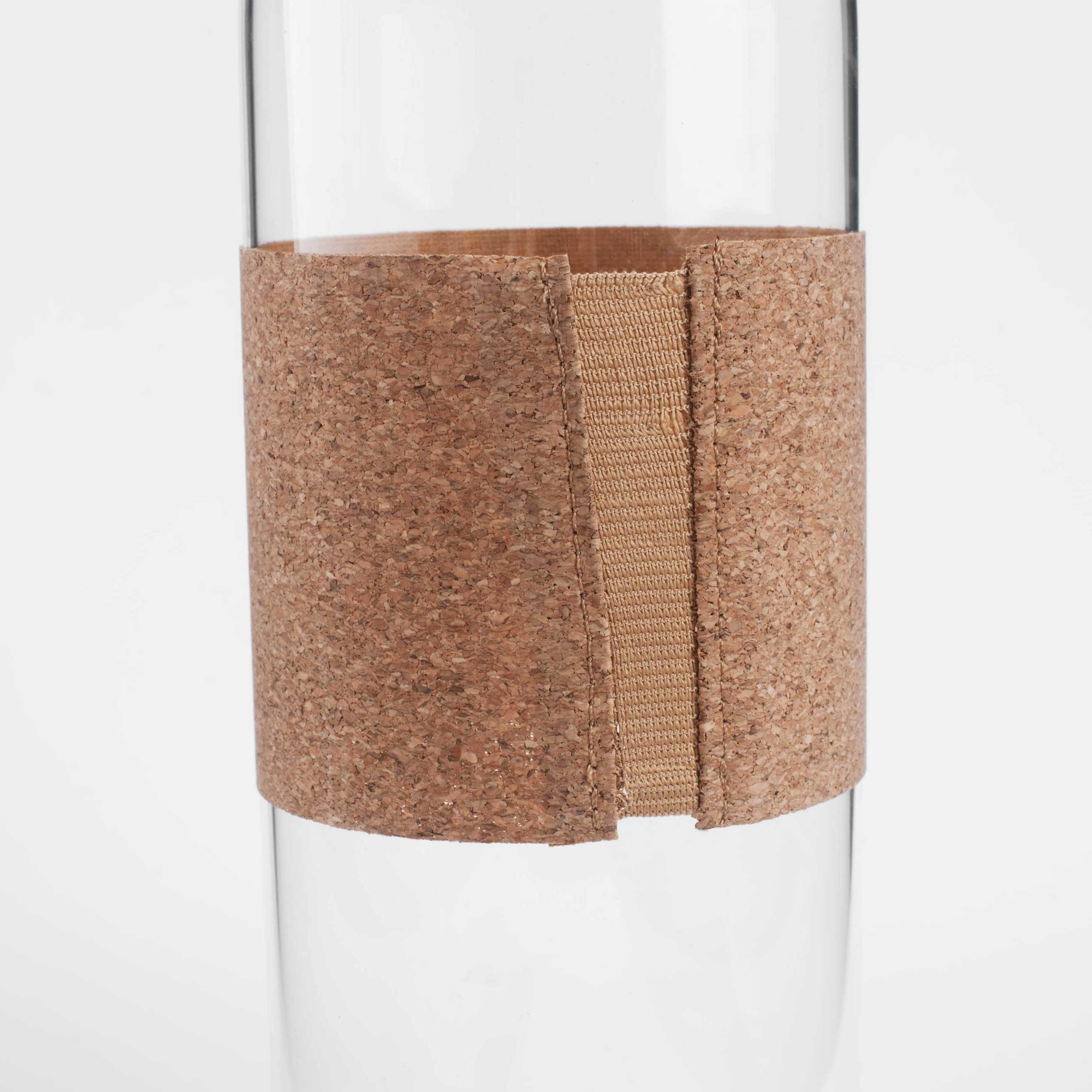 Beverage bottle, 1.25 l, with zarf, Used glass stopper, Clear font, image-5