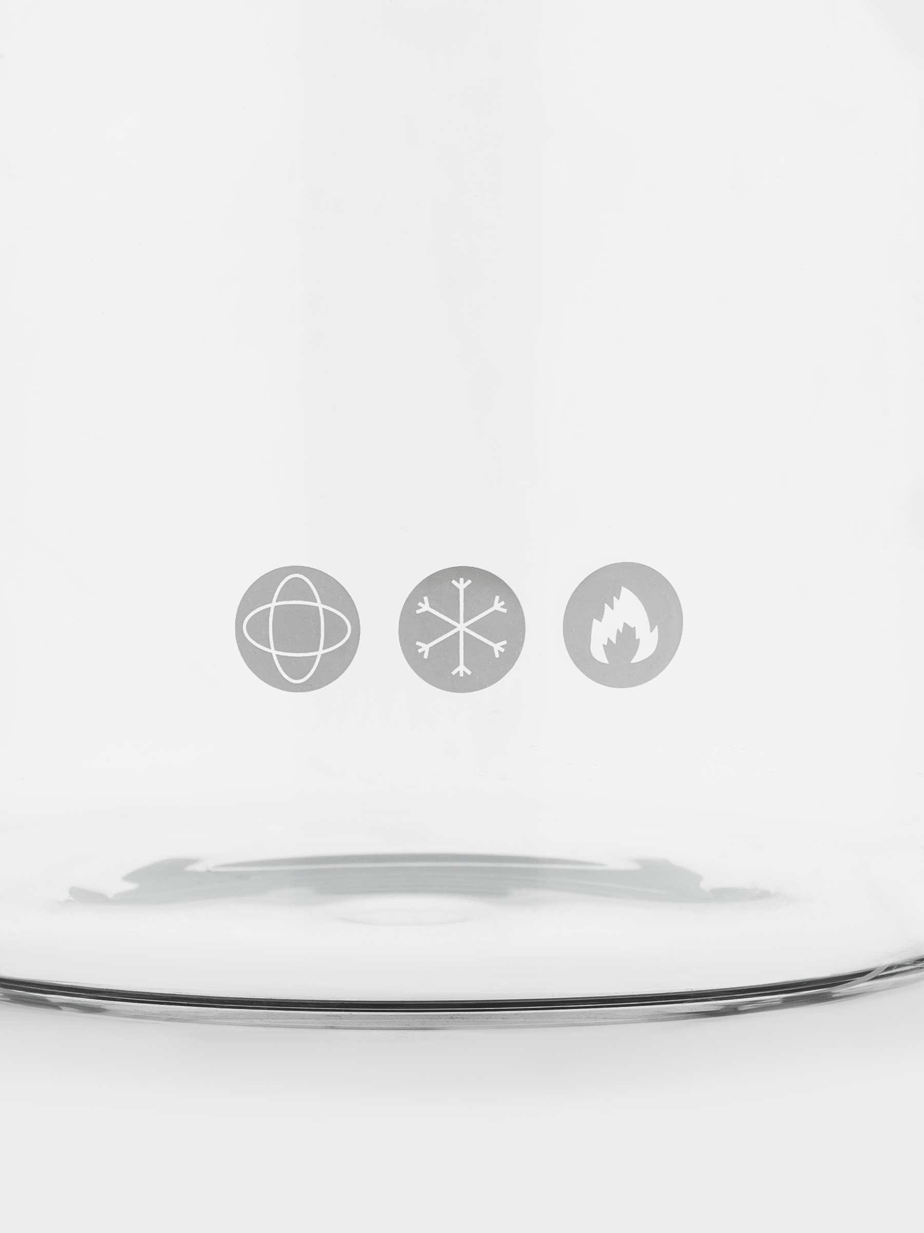 Pot, 2,5 l, with lid, glass B, Clear, image-1