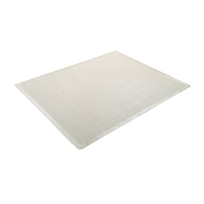 Baking mat, 55x45 cm, silicone, rectangular, beige, Bakery ,image-0