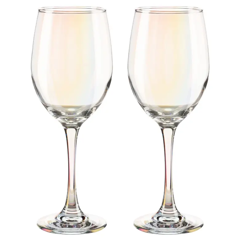 Red wine glass, 420 ml, 2 pcs, glass, mother of pearl, Floyd polar ,image-0