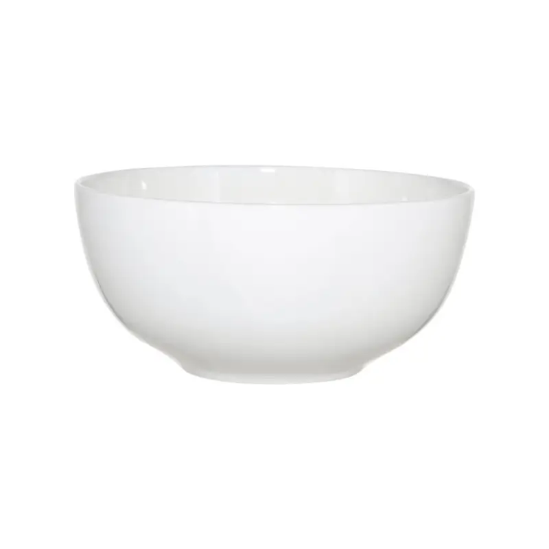 Salad bowl, 16x7 cm, 800 ml, porcelain F, white, Ideal white