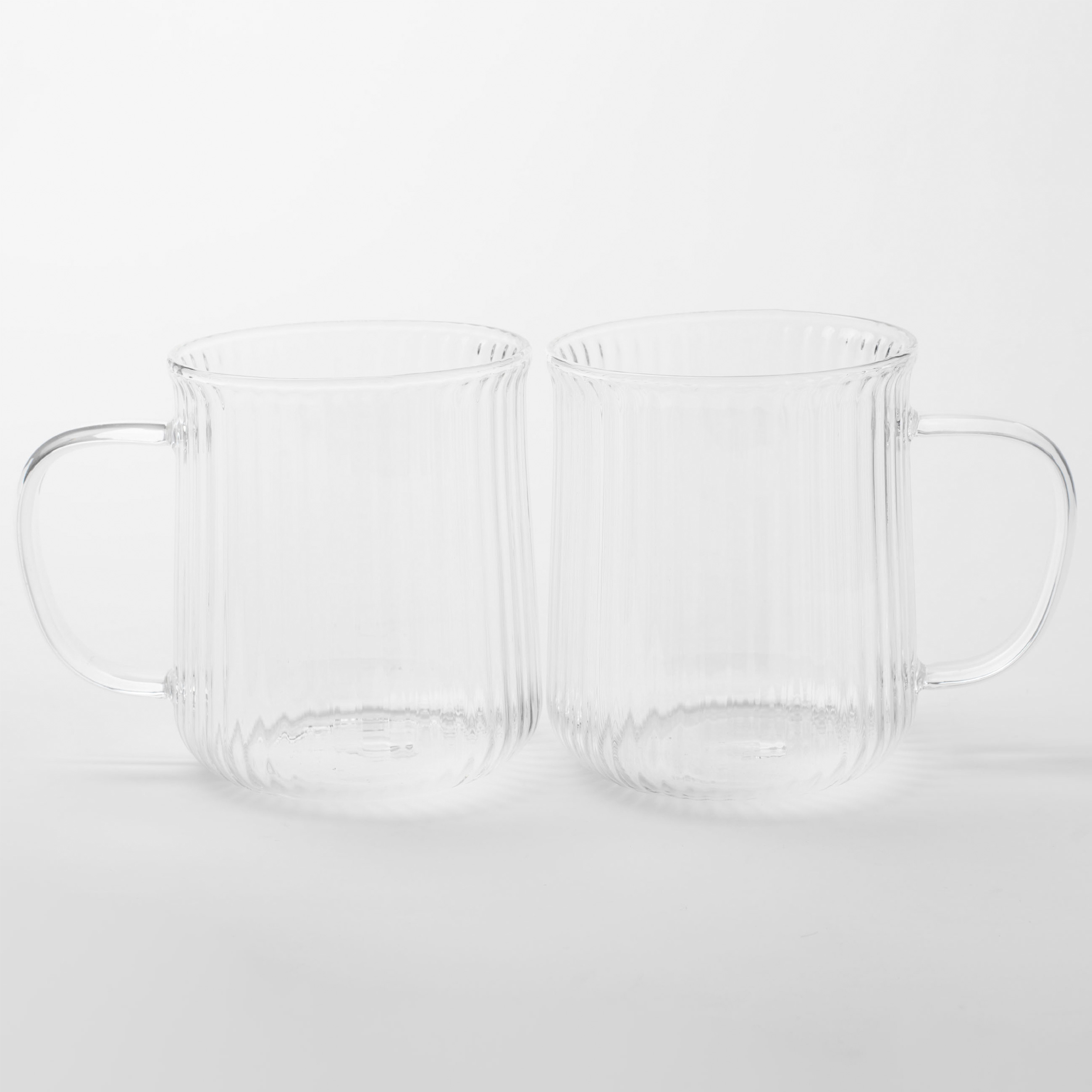 Mug, 430 ml, 2 pcs, glass B, Ribby, image-1
