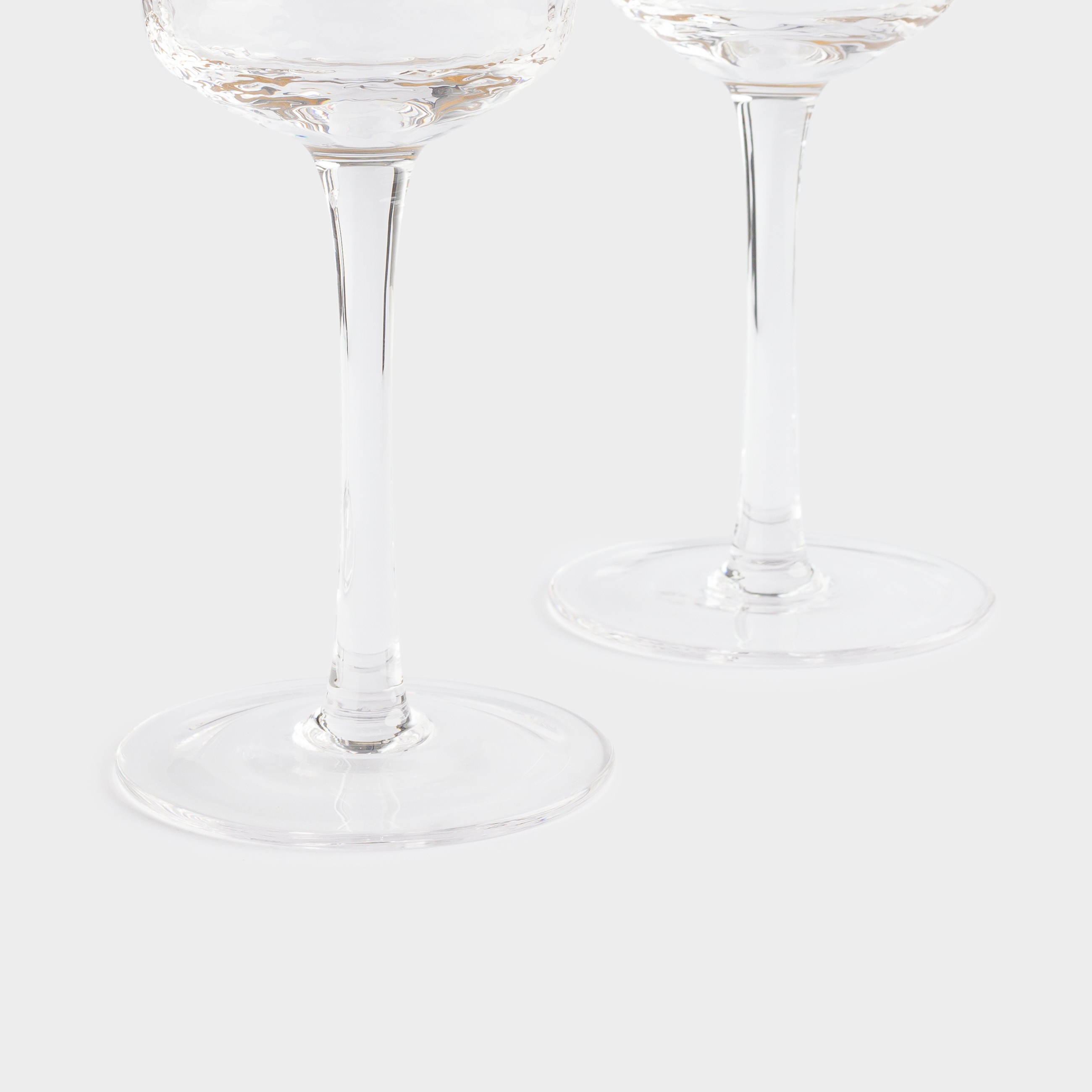 Drinking glass, 350 ml, 2 pcs, glass, with golden edging, Ripply gold, image-3