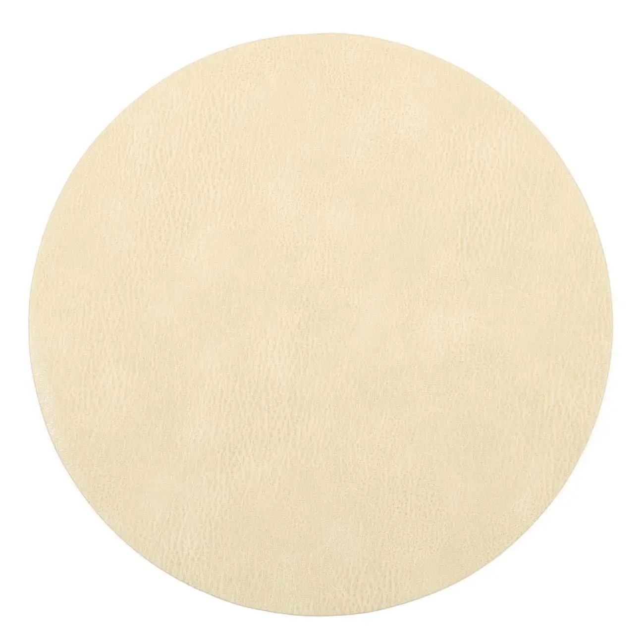 Napkin for appliances, 33 cm, PVC, round, beige, Rock