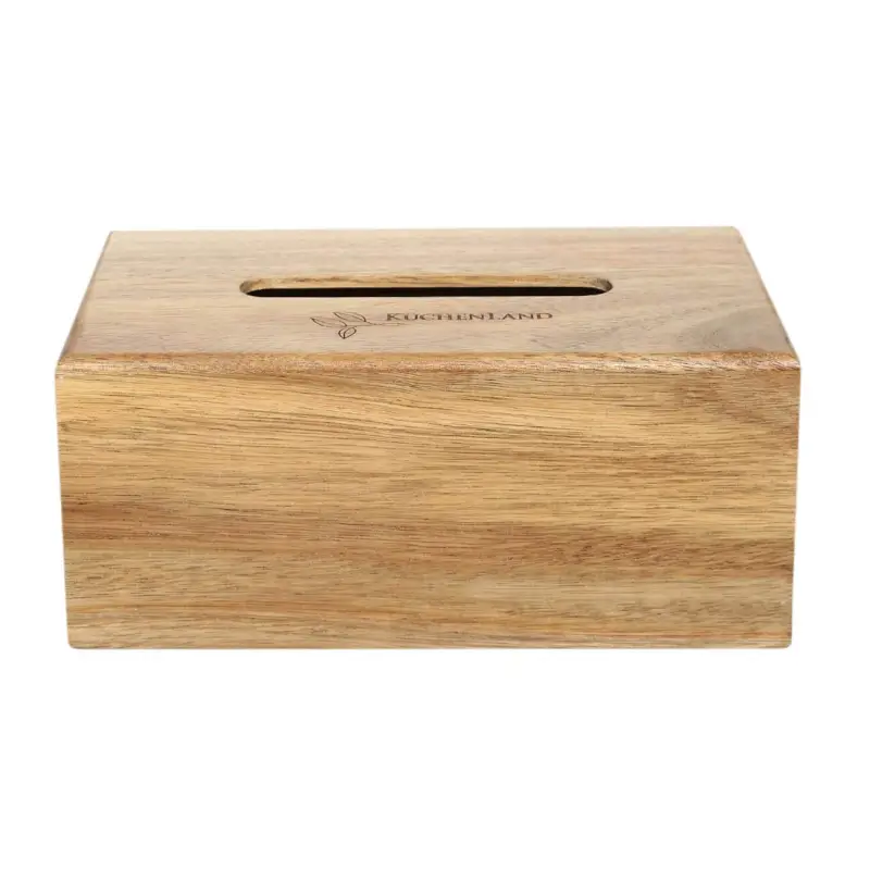 Paper napkin box, 24x12 cm, wood, Eco home