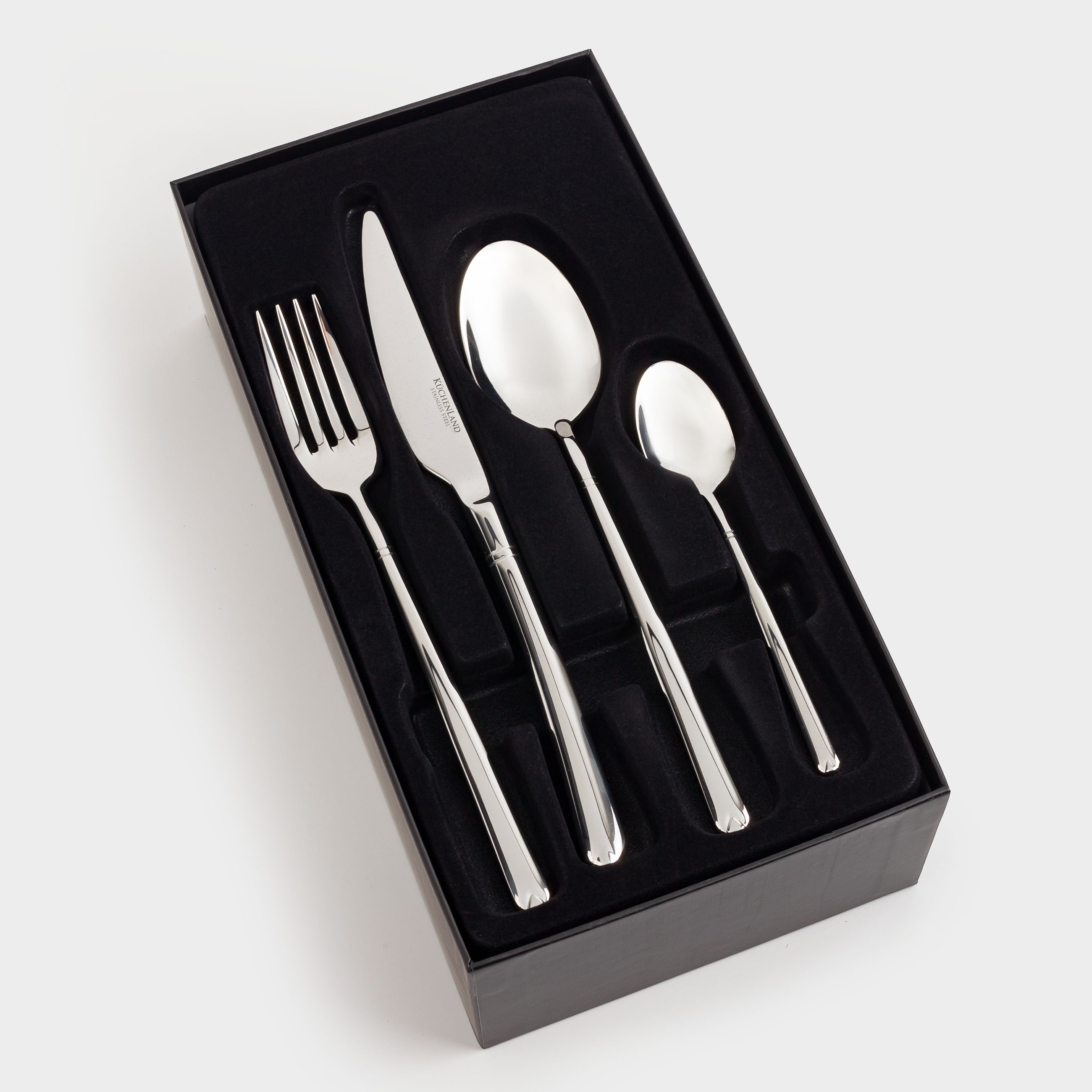 Silverware, 6 persons, 24 items, steel, Chicago, image-6
