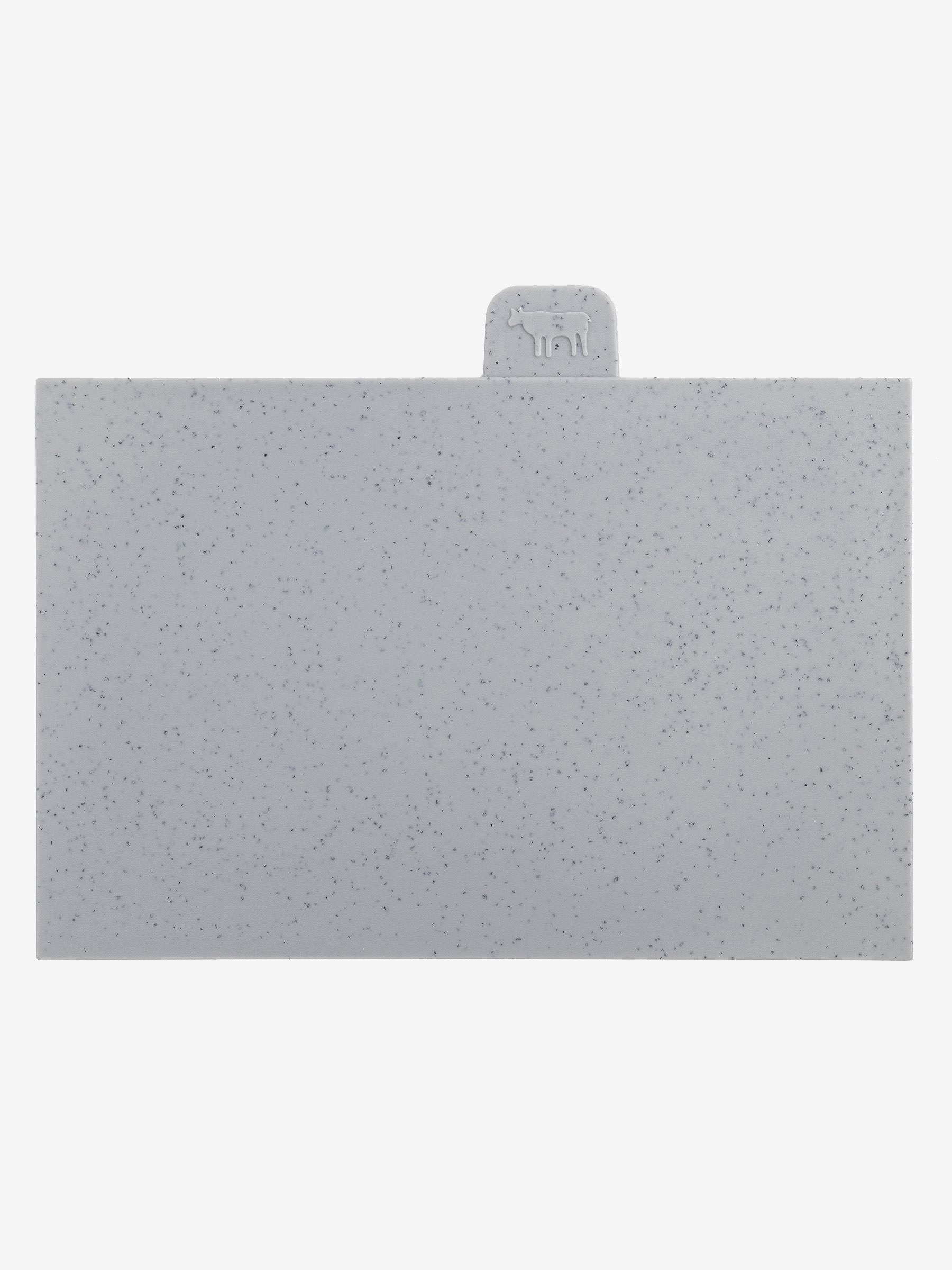 Cutting board, 28x19 cm, 4 pcs, in a stand, plastic, speckled, gray mix, Speck, image-5