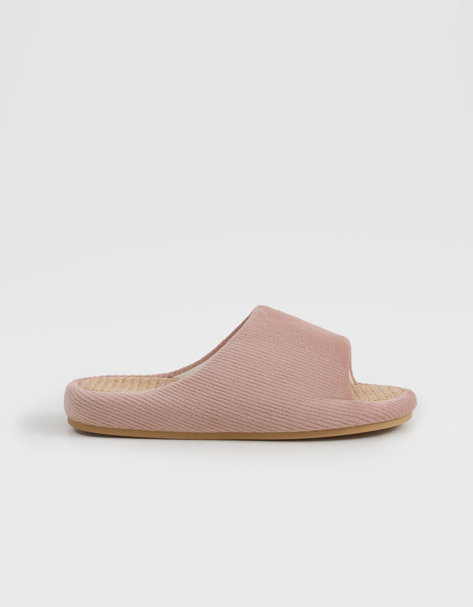 Slippers for women, home, polyester/spandex, peach, Isla, image-0