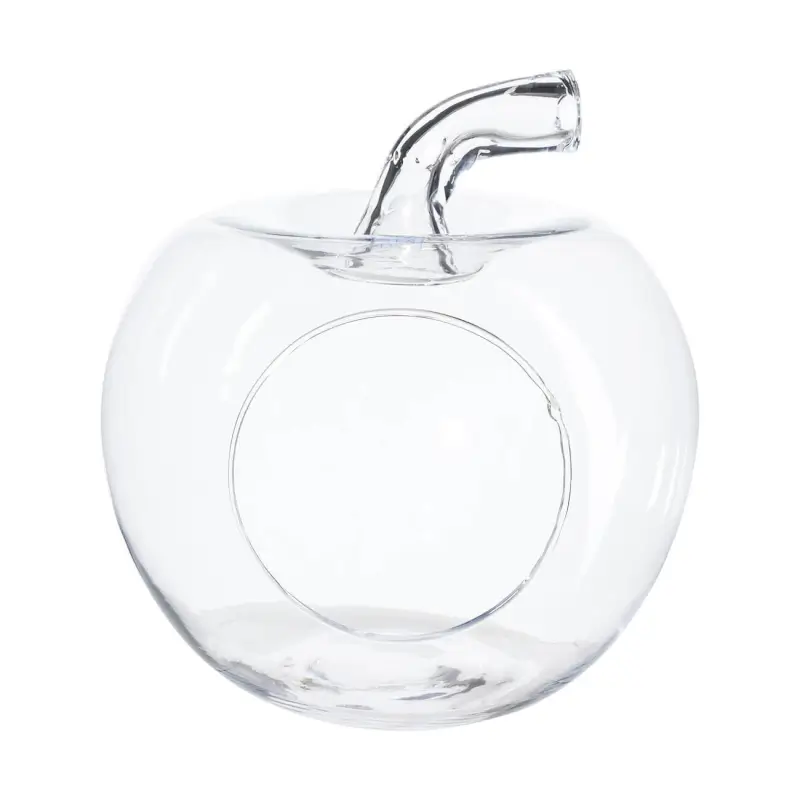 Candy bowl, 21x19 cm, glass, Apple, Clear