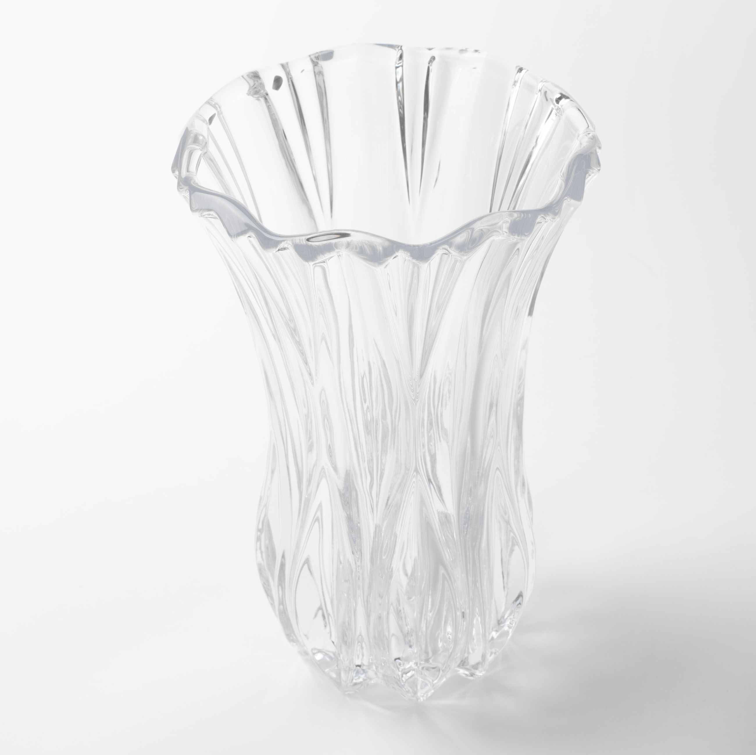 Flower vase, 30 cm, glass R, Ridi